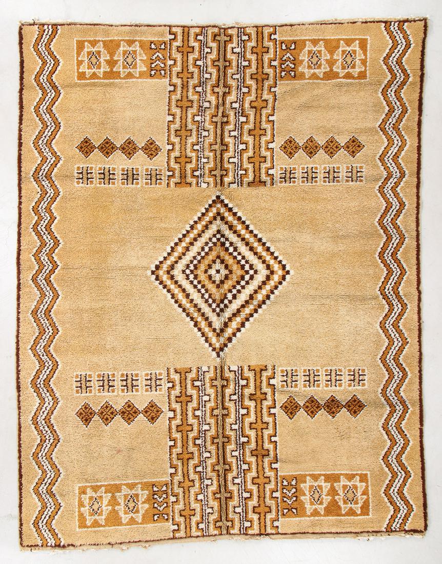 Moroccan Rug, Mid/Late 20th C., 7'7'' x 9'11'' (1 of 5)