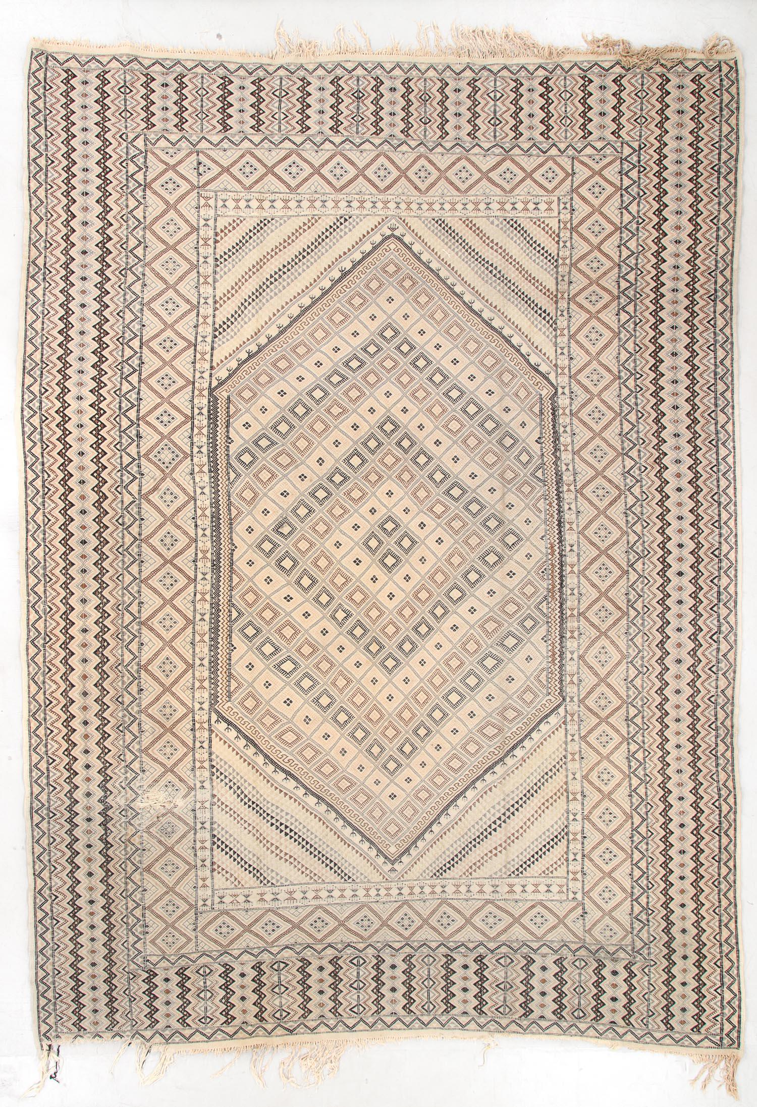 Moroccan Flatweave Rug, Mid/Late 20th C., 8'4'' x (1 of 5)