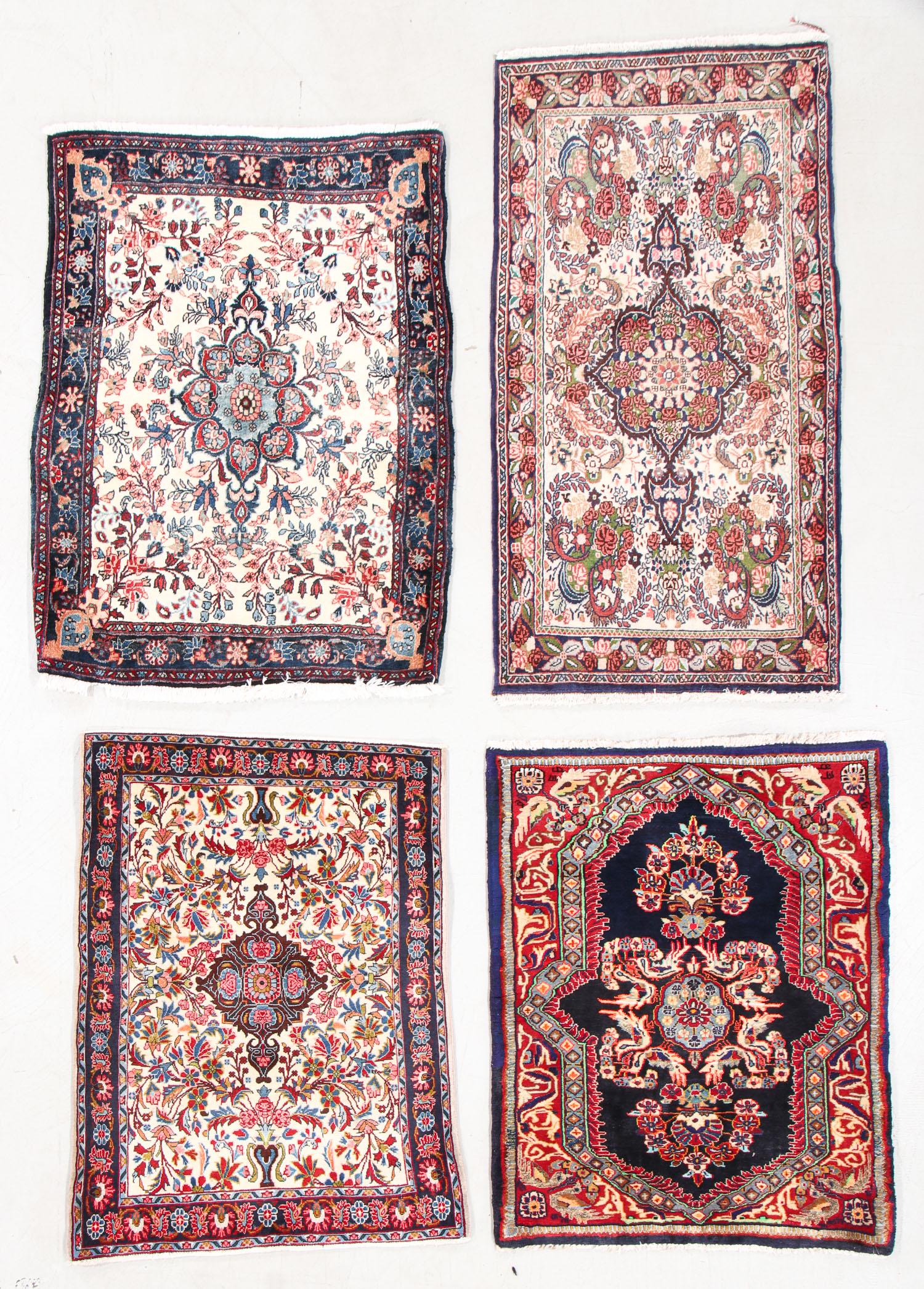 4 Vintage Persian Small Rugs (1 of 8)
