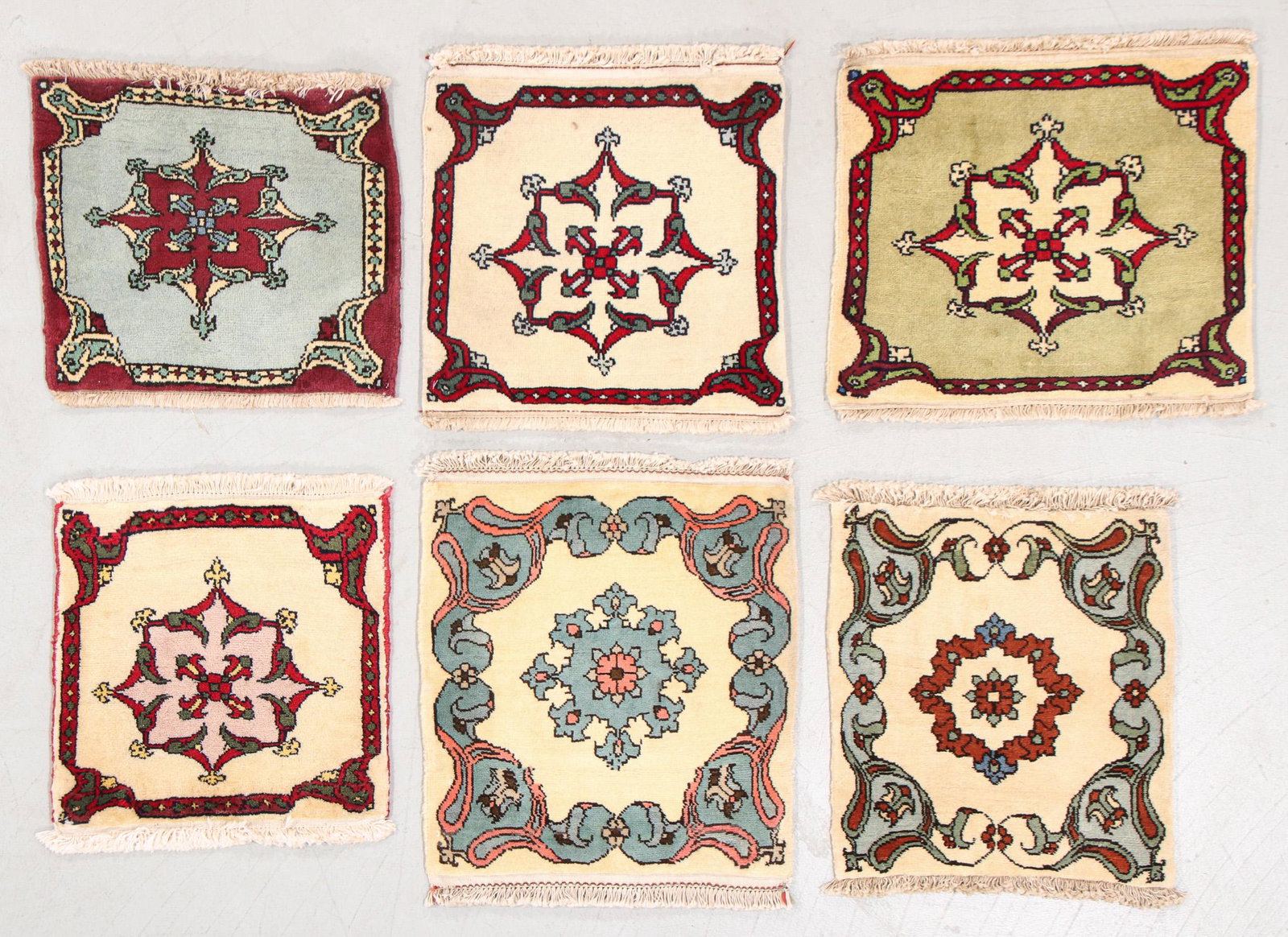 Group of 6 Vintage Mats. Persia (1 of 9)
