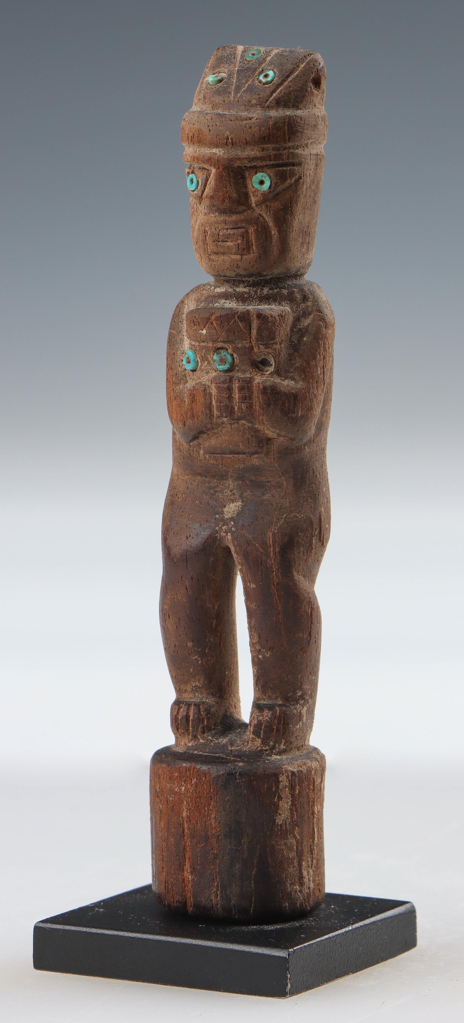 Carved Wood Figure, Lambayeque or early Chimu (1 of 5)