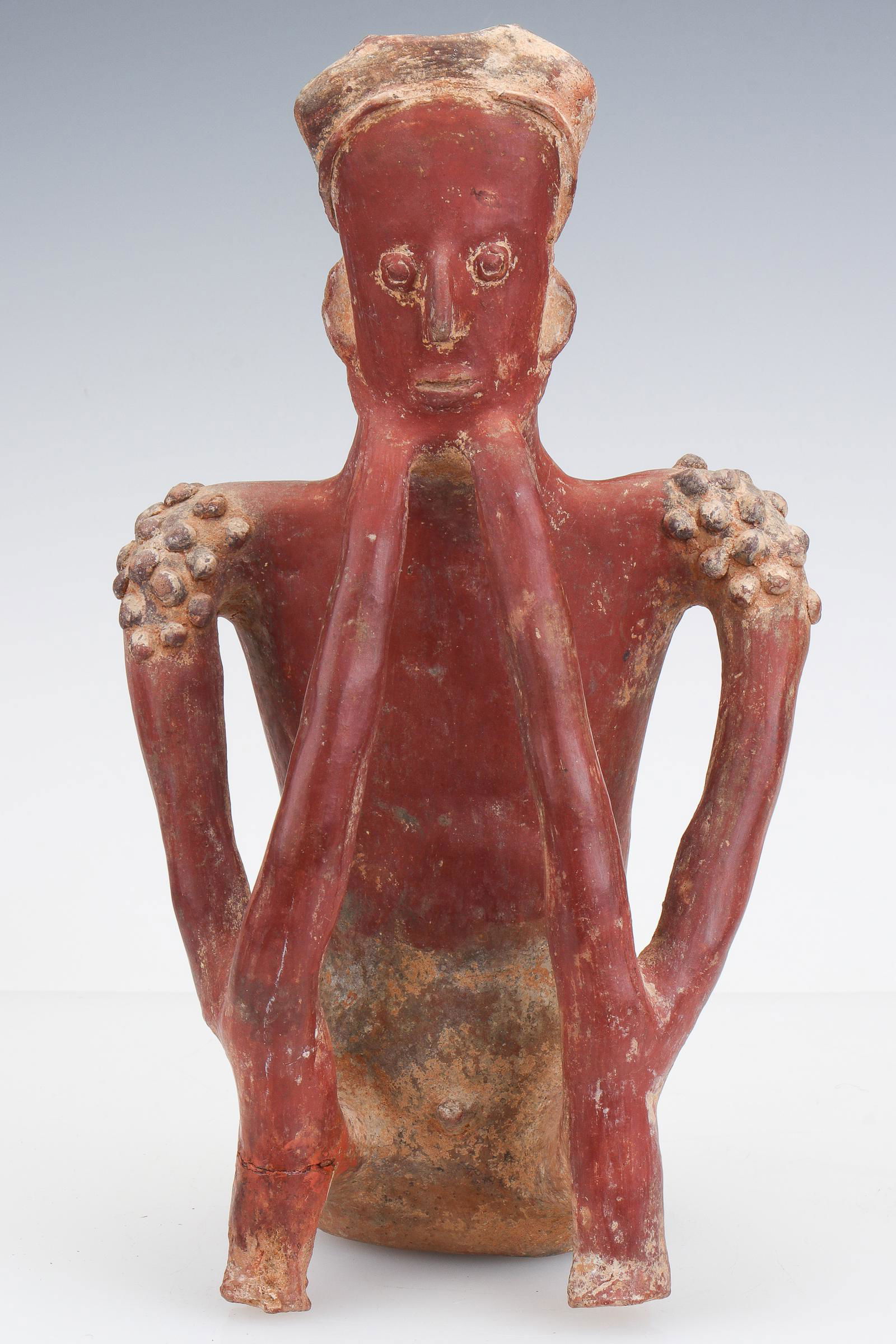 Pre-Columbian Nayarit Pottery Figure (1 of 5)