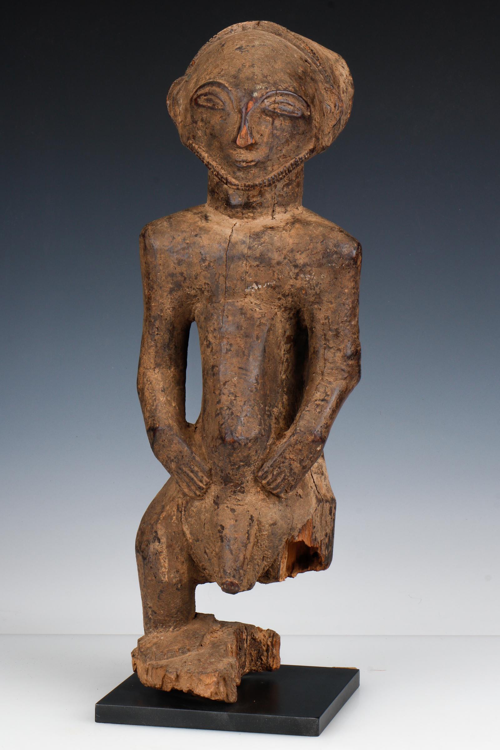 Fine Antique African Hemba Standing Figure, Zambia (1 of 5)