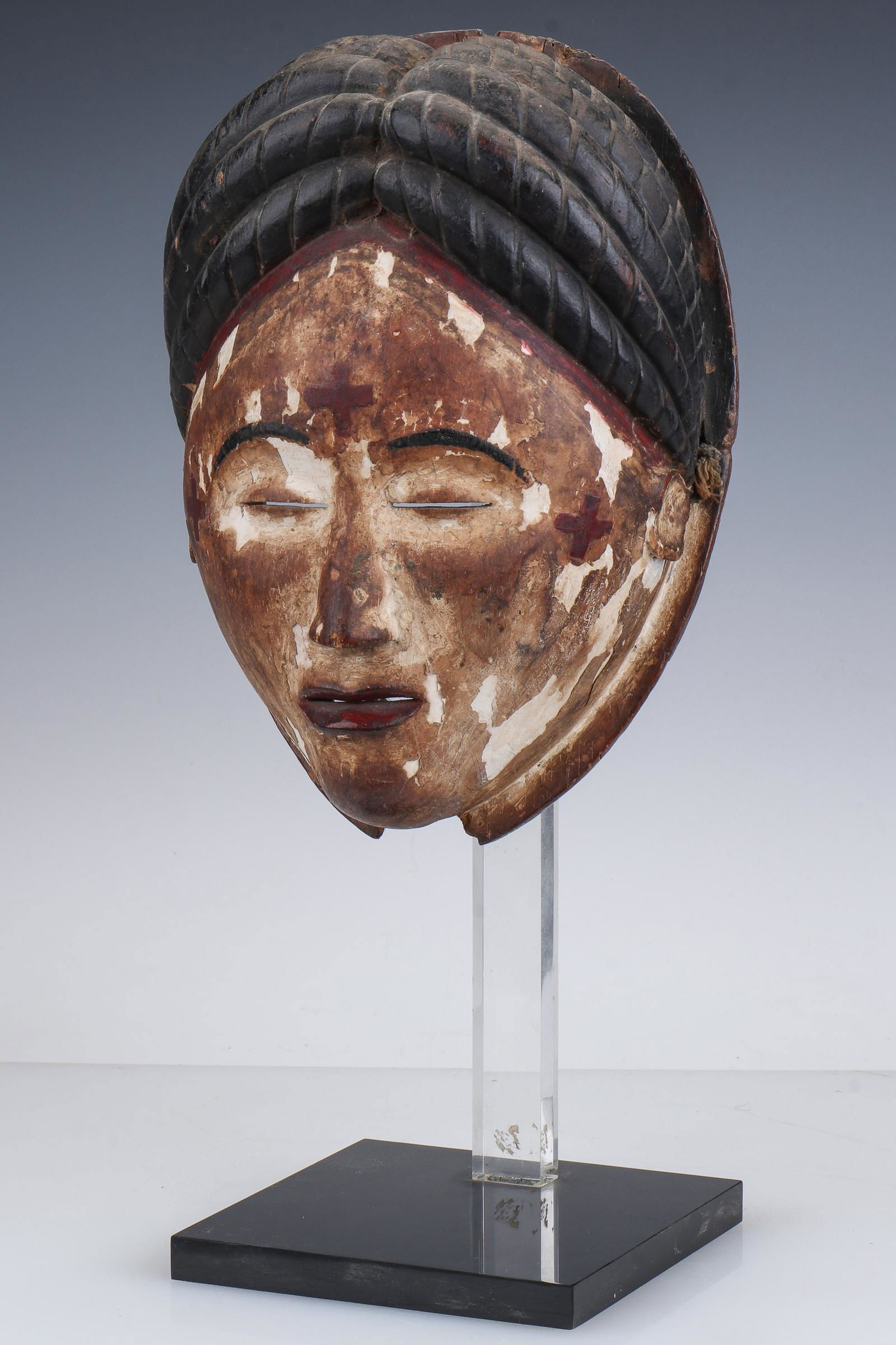 Fine African Punu Mask, Gabon (1 of 4)