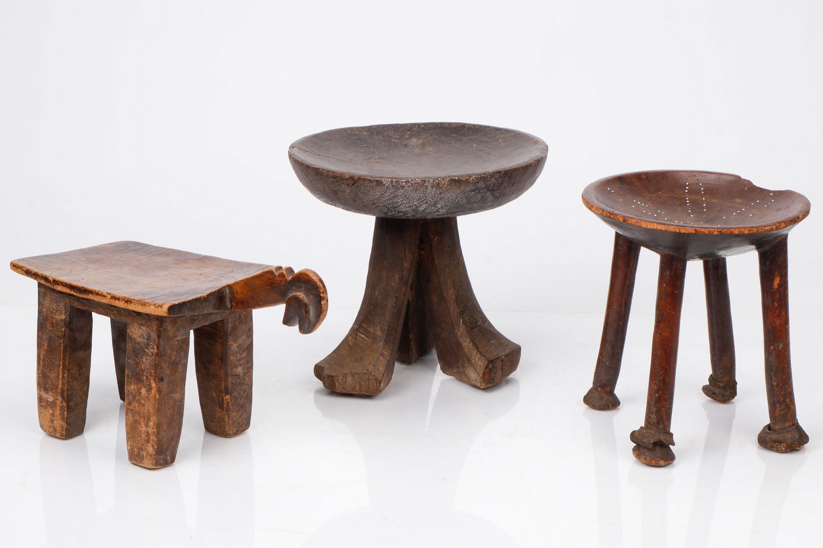 3 African Stools (1 of 4)