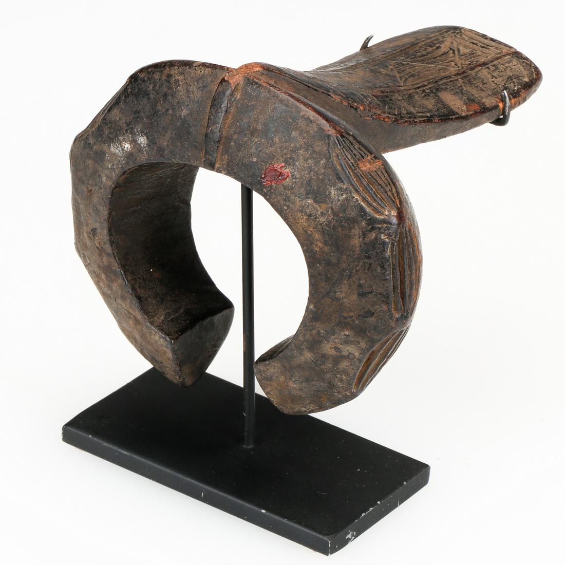 Nepalese Finely Carved Archer's Wrist Guard, C.1900 Feb 23, 2022 Material Culture in PA