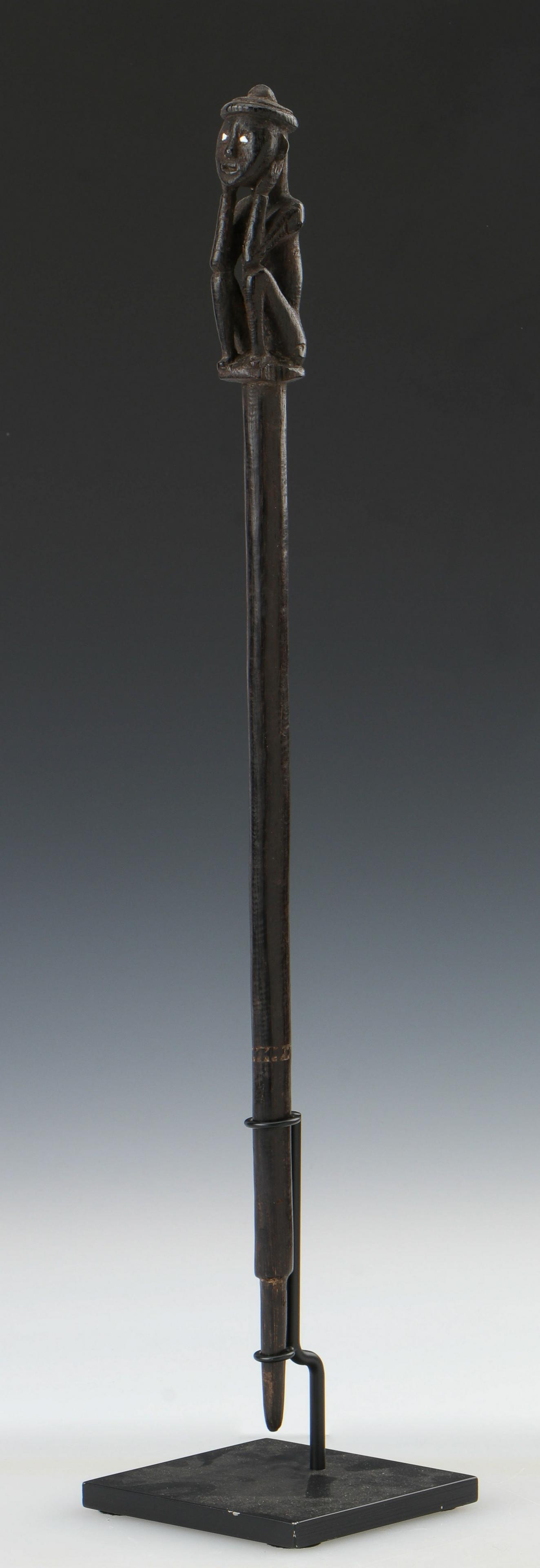Iban Dayak Tuntun Pig Trap Amulet, Borneo, Early 20th (1 of 6)