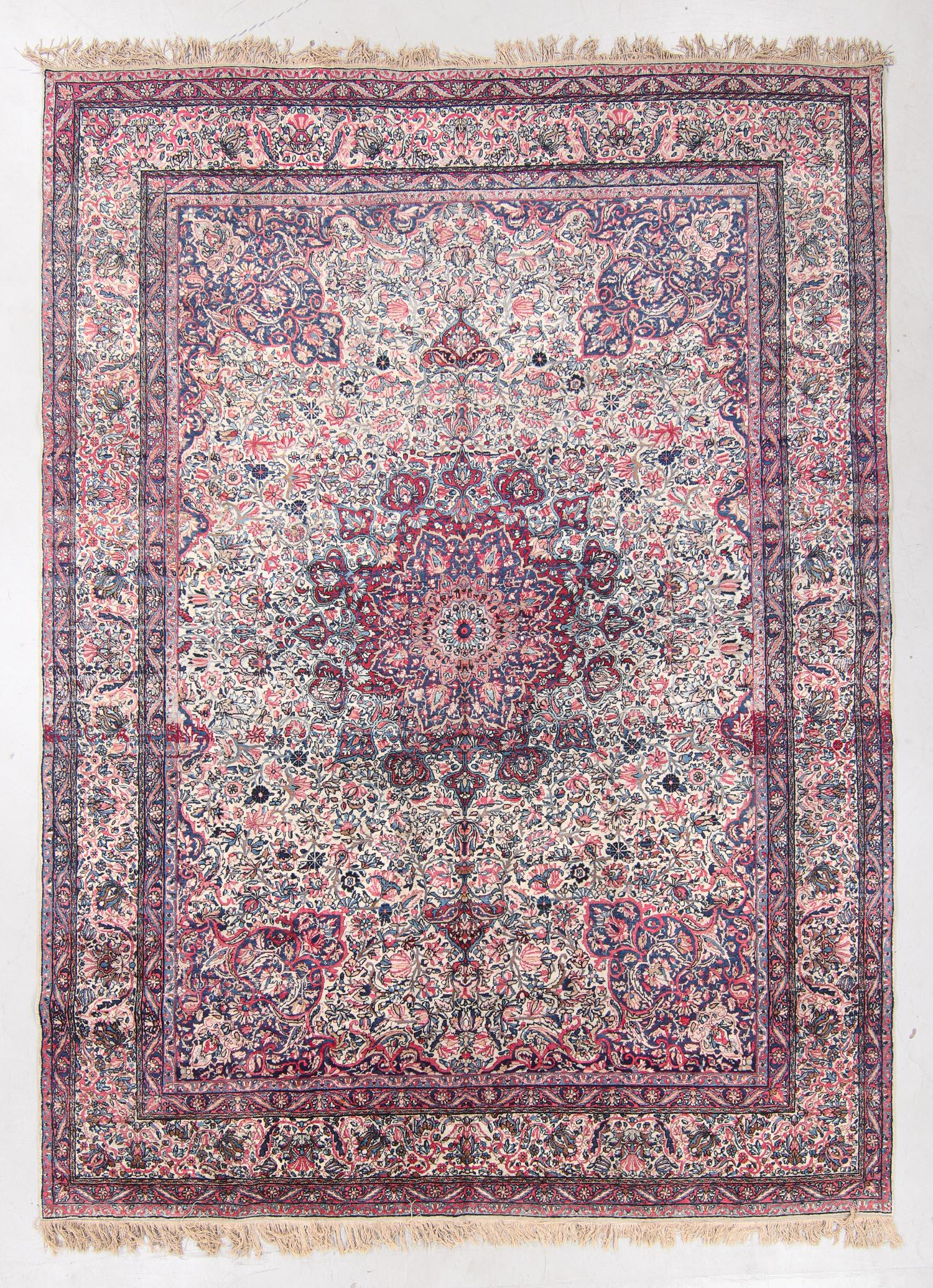 Kerman Rug, Persia, Early 20th C., 8'10'' x 12'0'' (1 of 5)