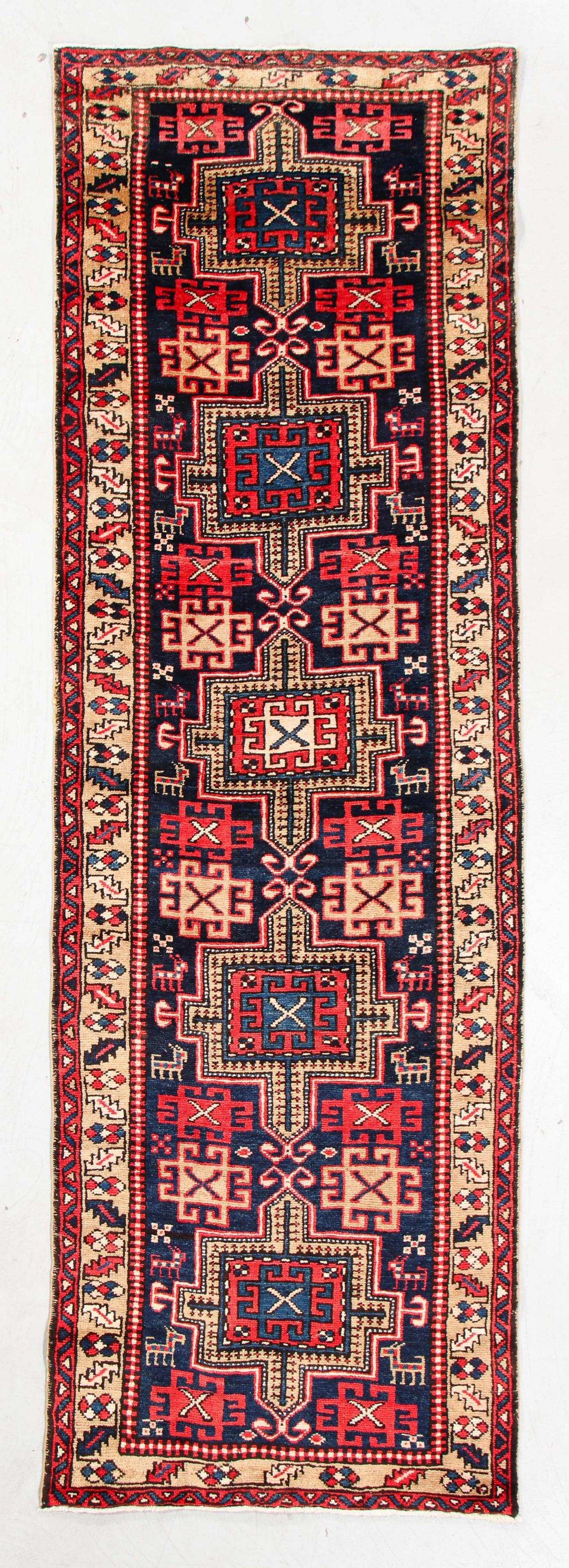 Heriz Rug, Persia, Early 20th C., 3'1'' x 9'8'' (1 of 6)