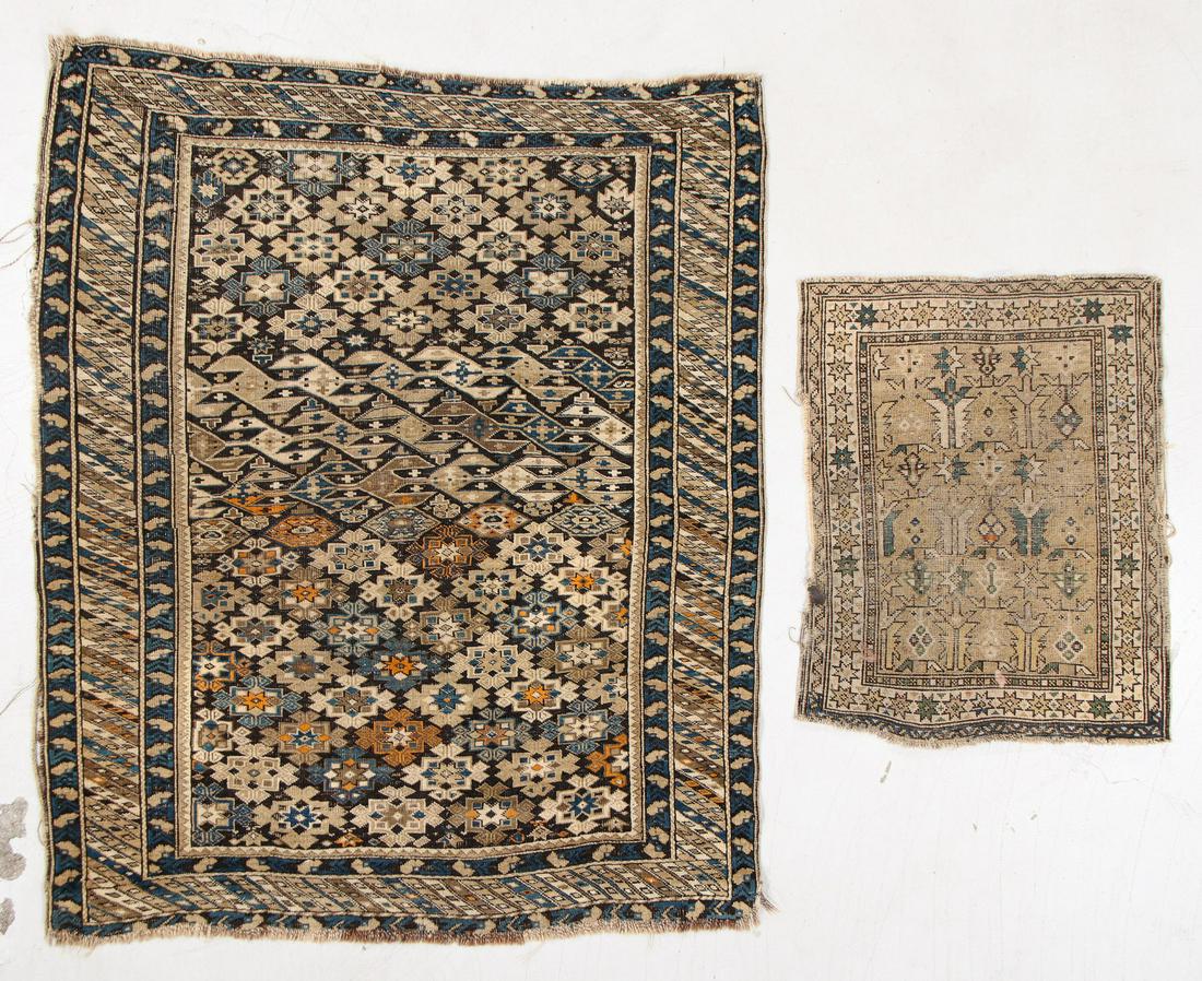 Two Kuba Rugs, Caucasus, Ca. 1900 (1 of 7)