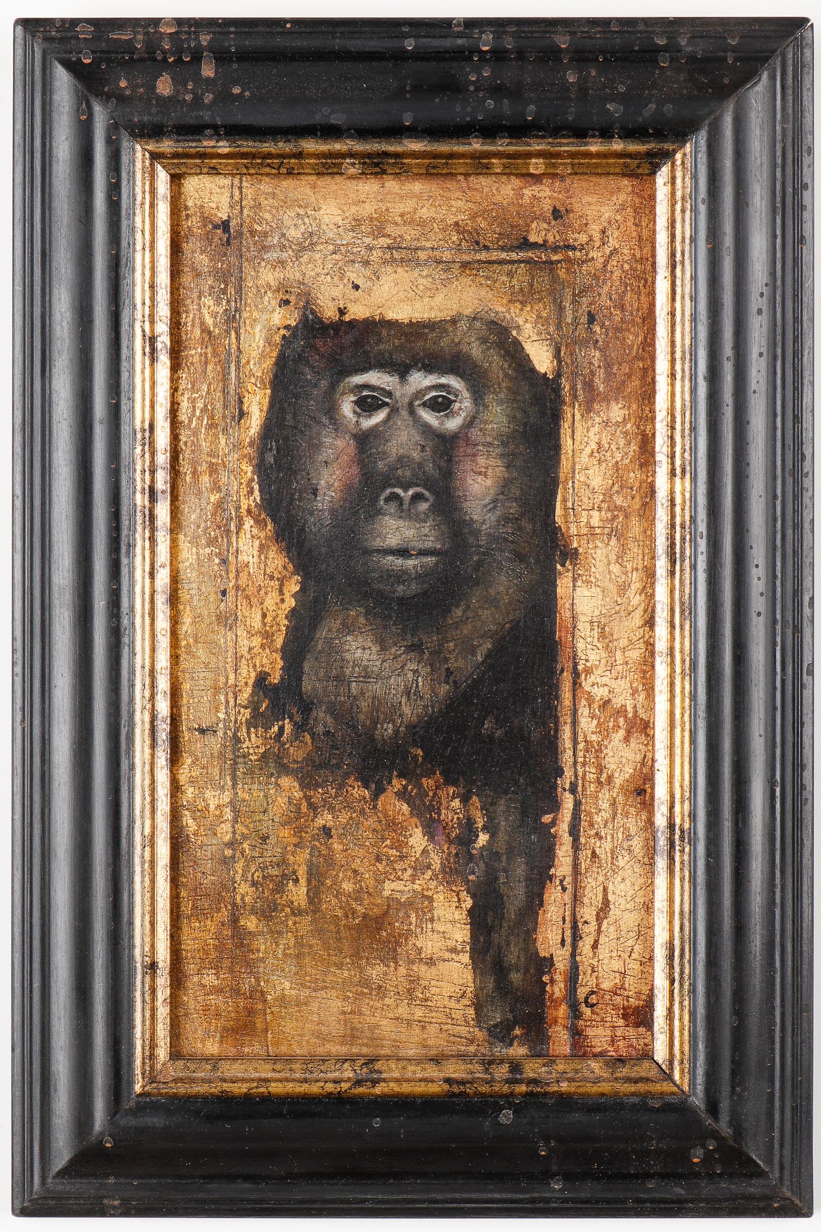 Craig LaRotonda (American, B. 20th C.) "The Sacred Monkey" (1 of 2)