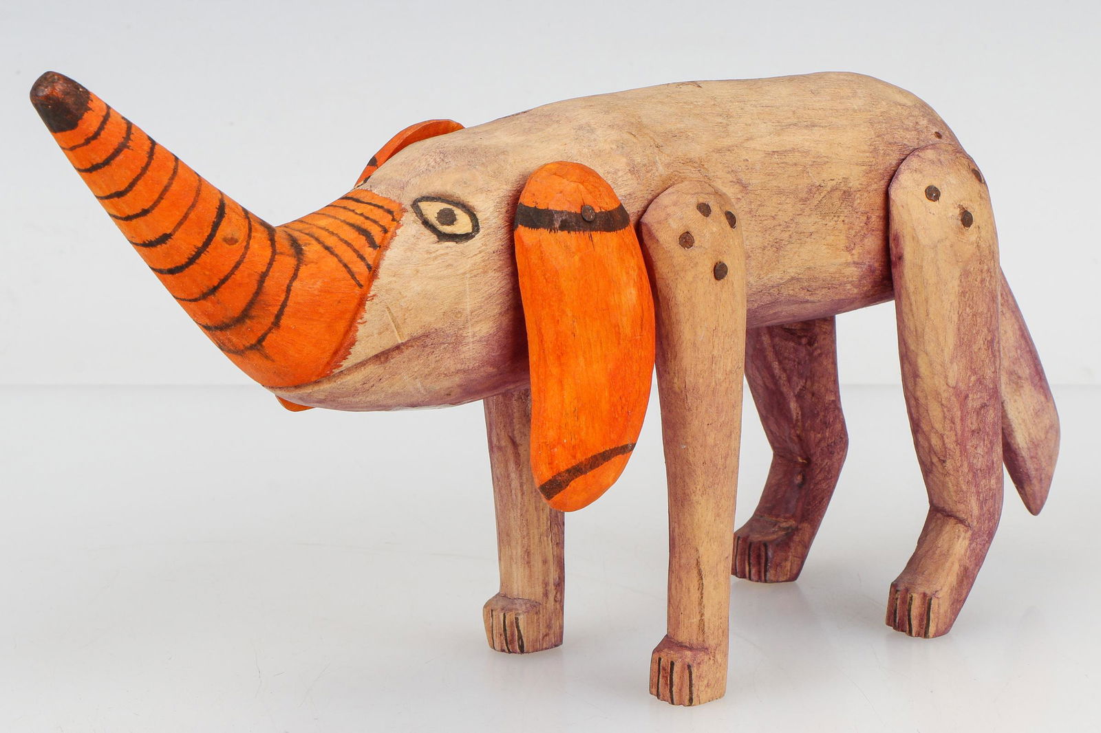 Manuel Jimenez (Mexican, 1919-2005) Folk Art Elephant (1 of 5)