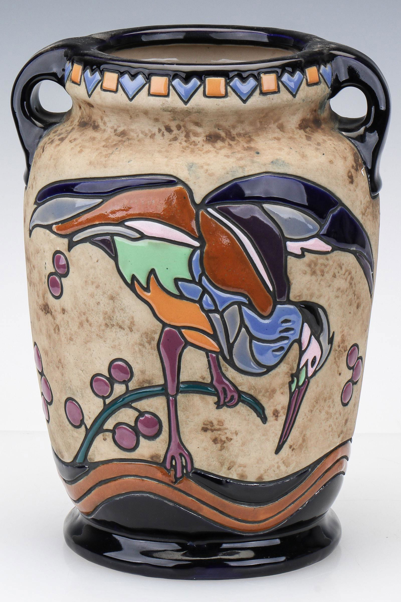 Imperial-Amphora Urn, Austria, C.1910 (1 of 3)