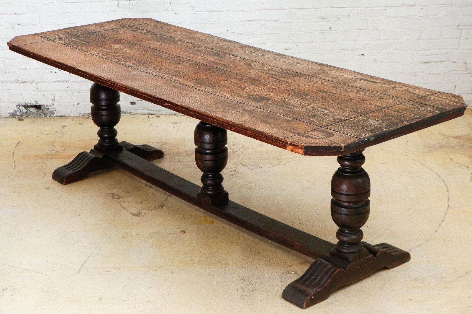Antique Refectory Trestle Table (1 of 7)