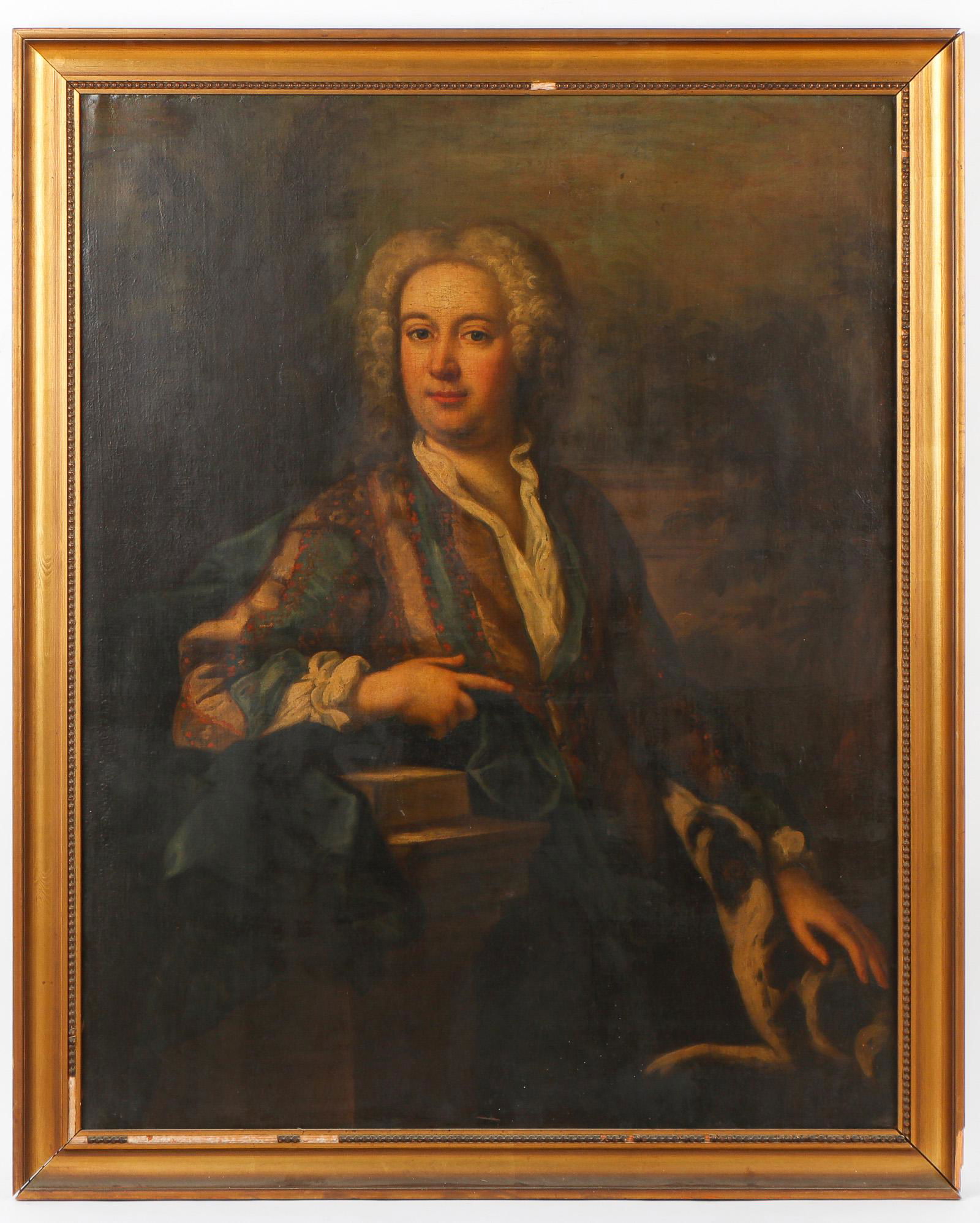 18th C. Irish Portrait of William Gore, MP for Kilkenny (1 of 3)