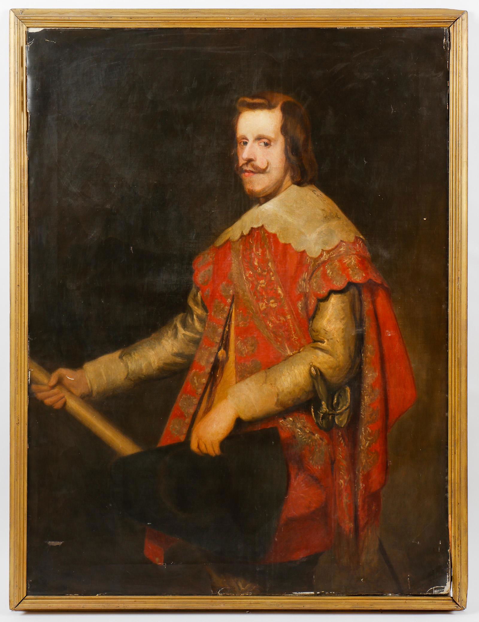 After Diego Velazquez, "Portrait of Philip IV in Fraga" (1 of 2)