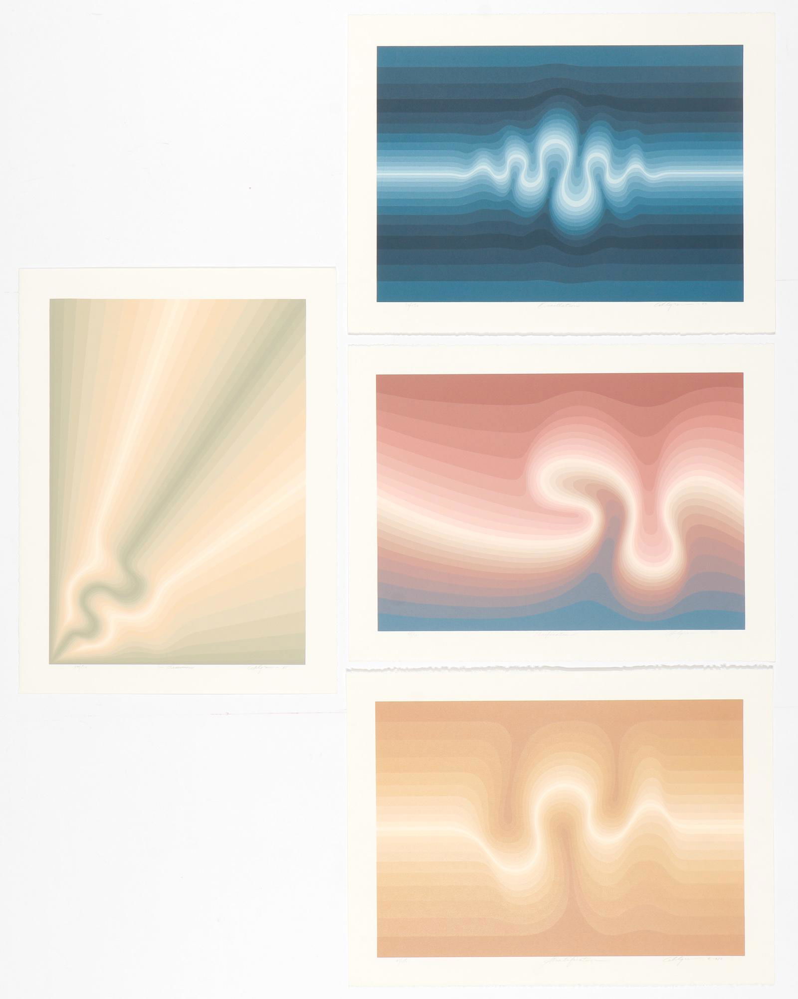 Roy B. Ahlgren (American, 1927-2011) 4 Prints (1 of 2)