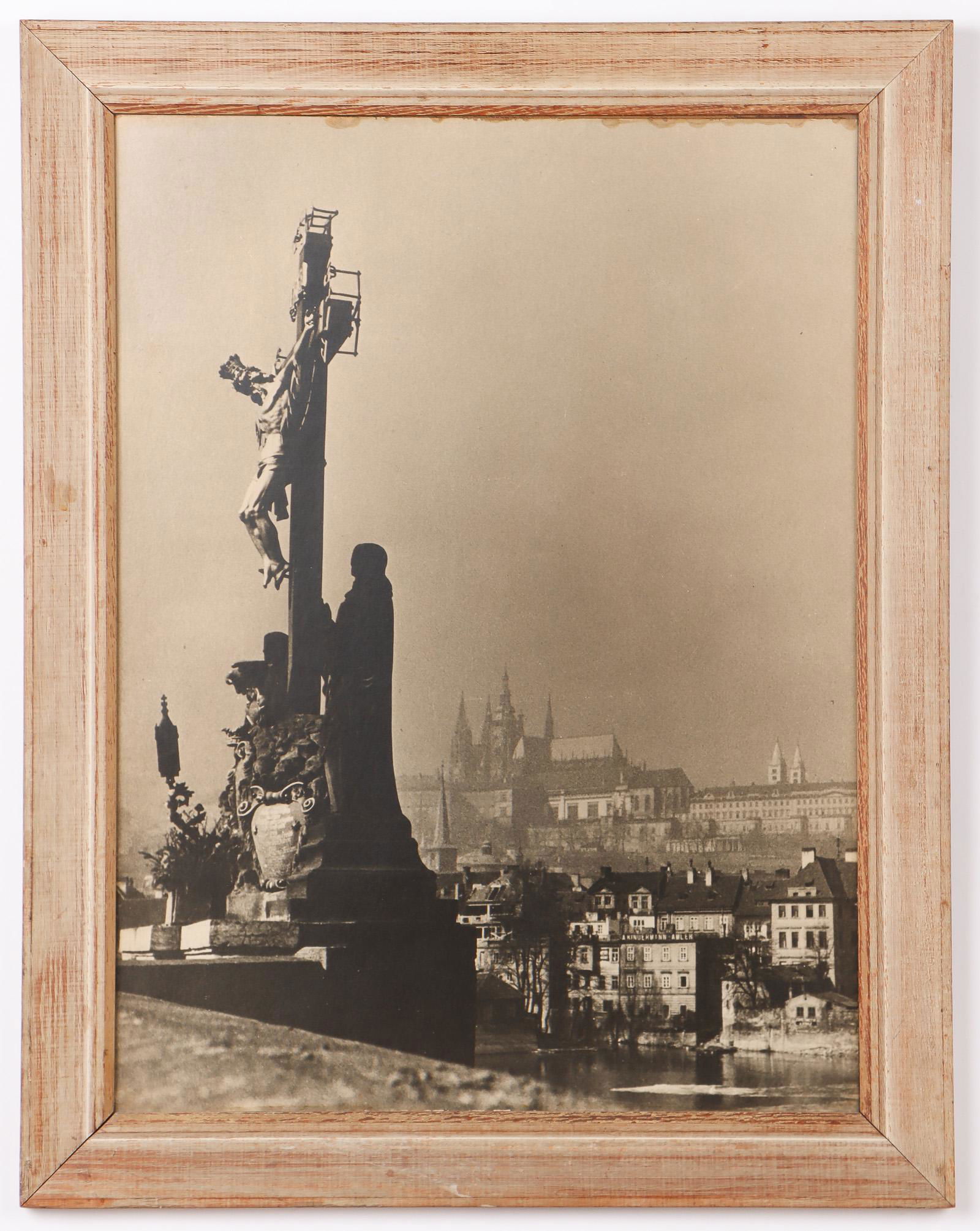 Antique Photograph of Prague, Czech Republic (1 of 2)