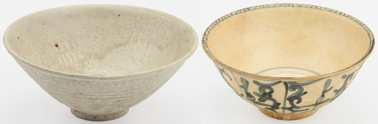 2 Annamese Pottery Bowls, Vietnam (1 of 7)