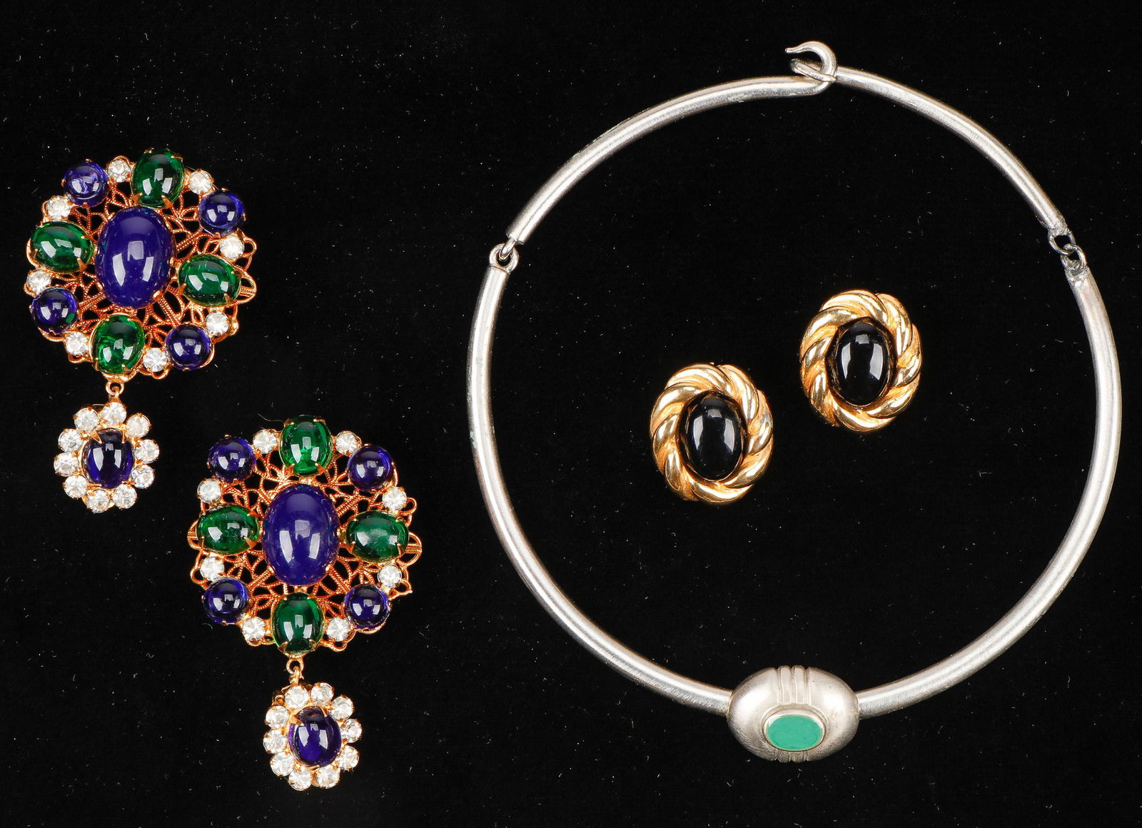 Lot of Vintage Kenneth Jay Lane Jewelry, C. 1960s (1 of 6)