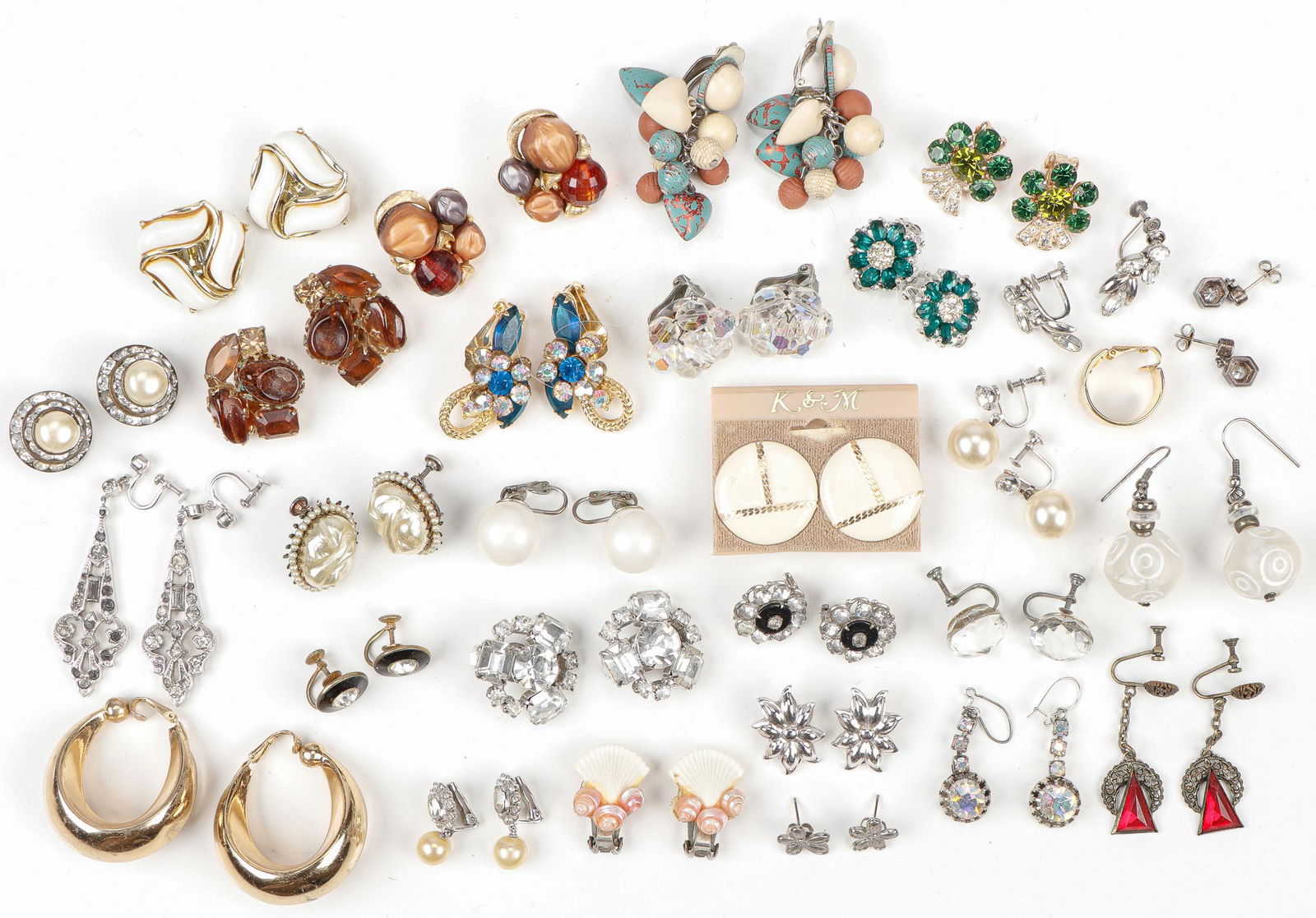 Collector's Lot of Vintage Earrings (1 of 5)