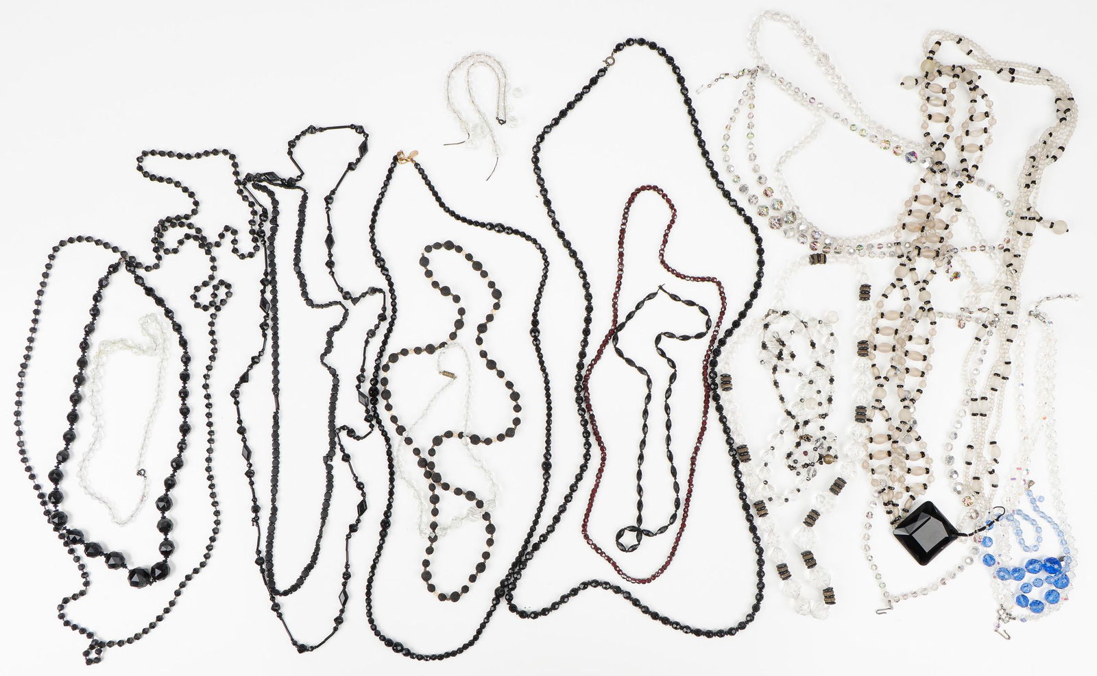 21 Vintage Crystal Necklaces (1 of 4)