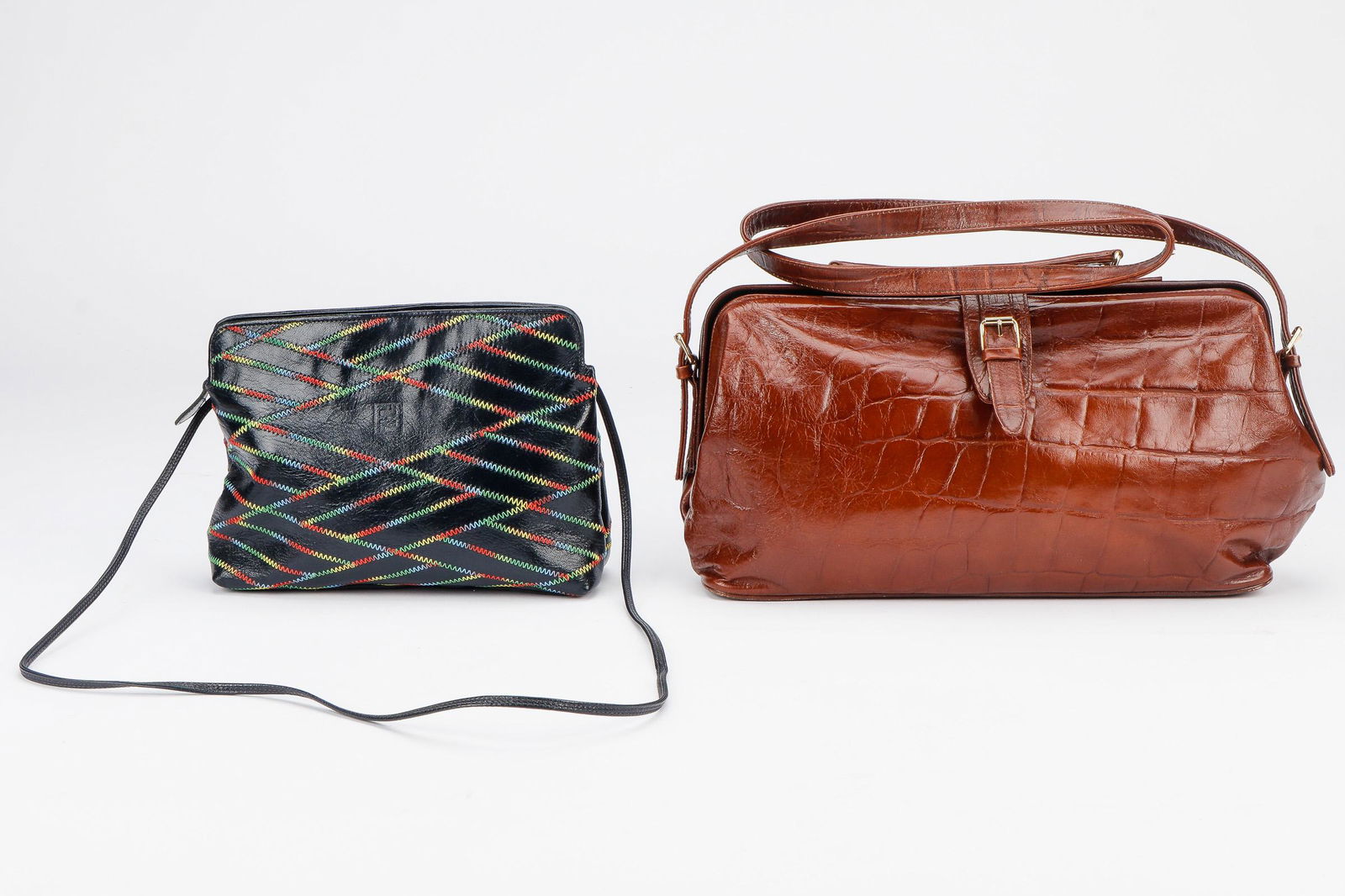 2 Vintage Fendi Handbags With Shoulder Straps And Dust Bag (1 of 10)