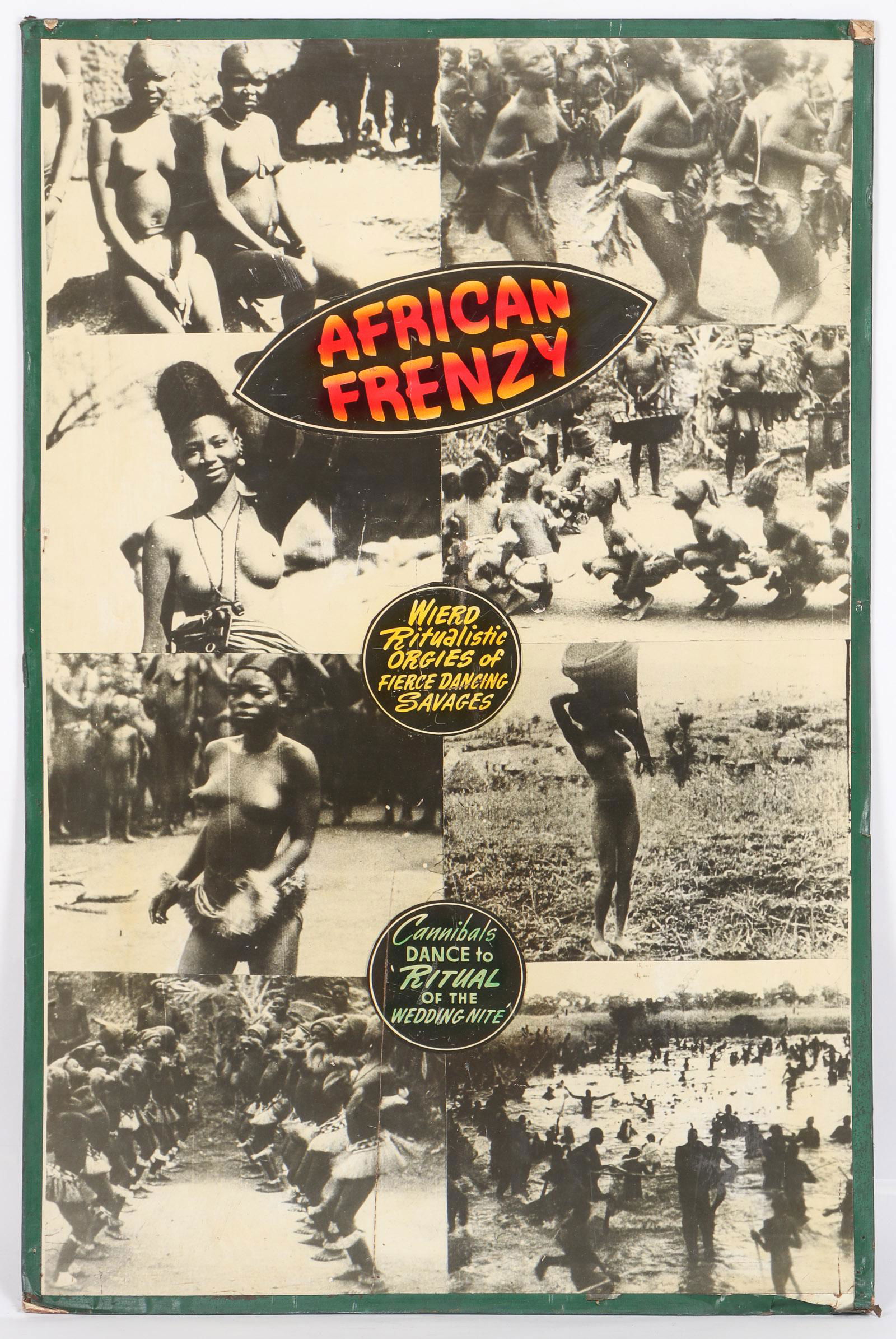 Large "African Frenzy" Poster, C. 1930's (1 of 2)