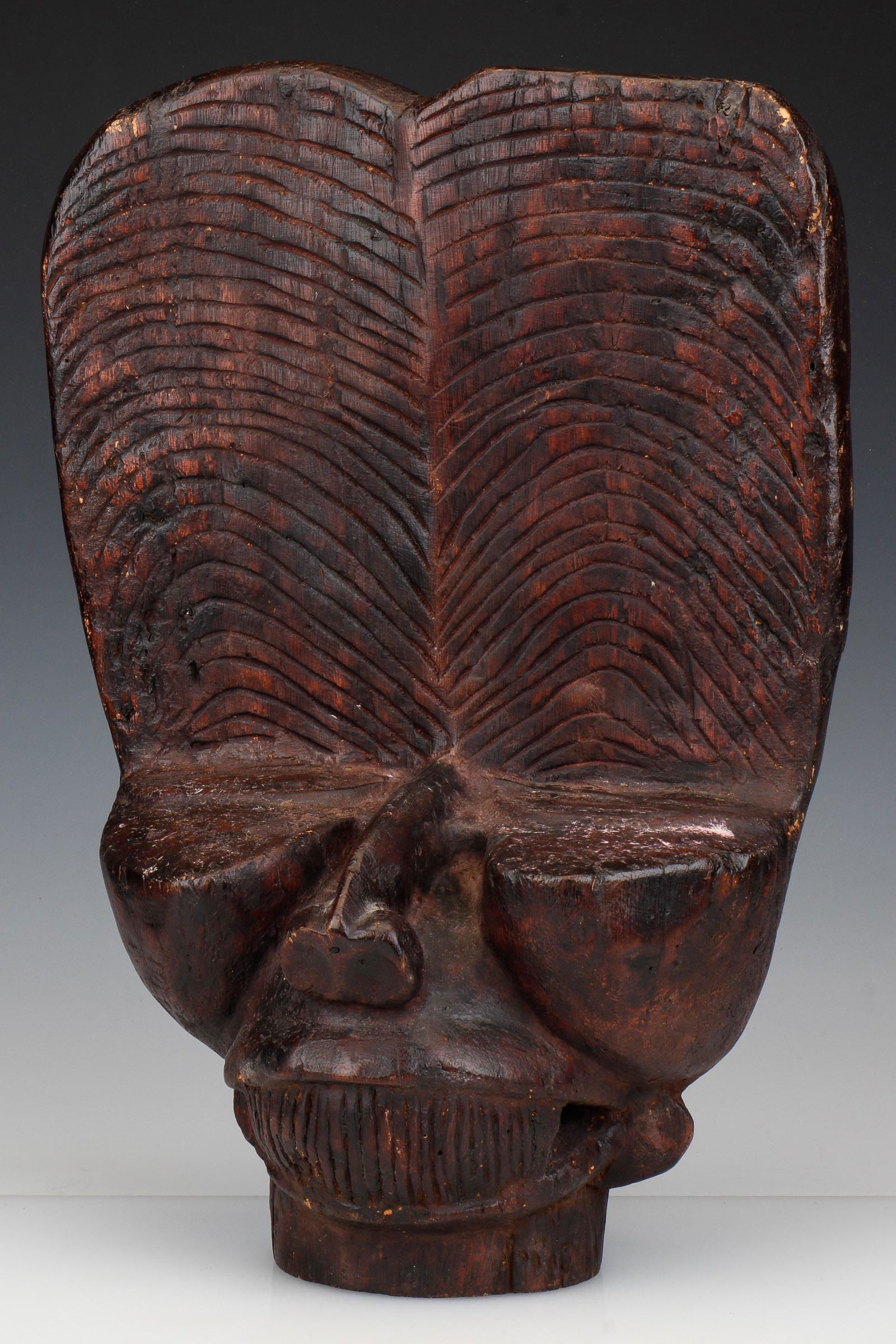 African Bamileke Batcham Headdress, West Cameroon (1 of 5)