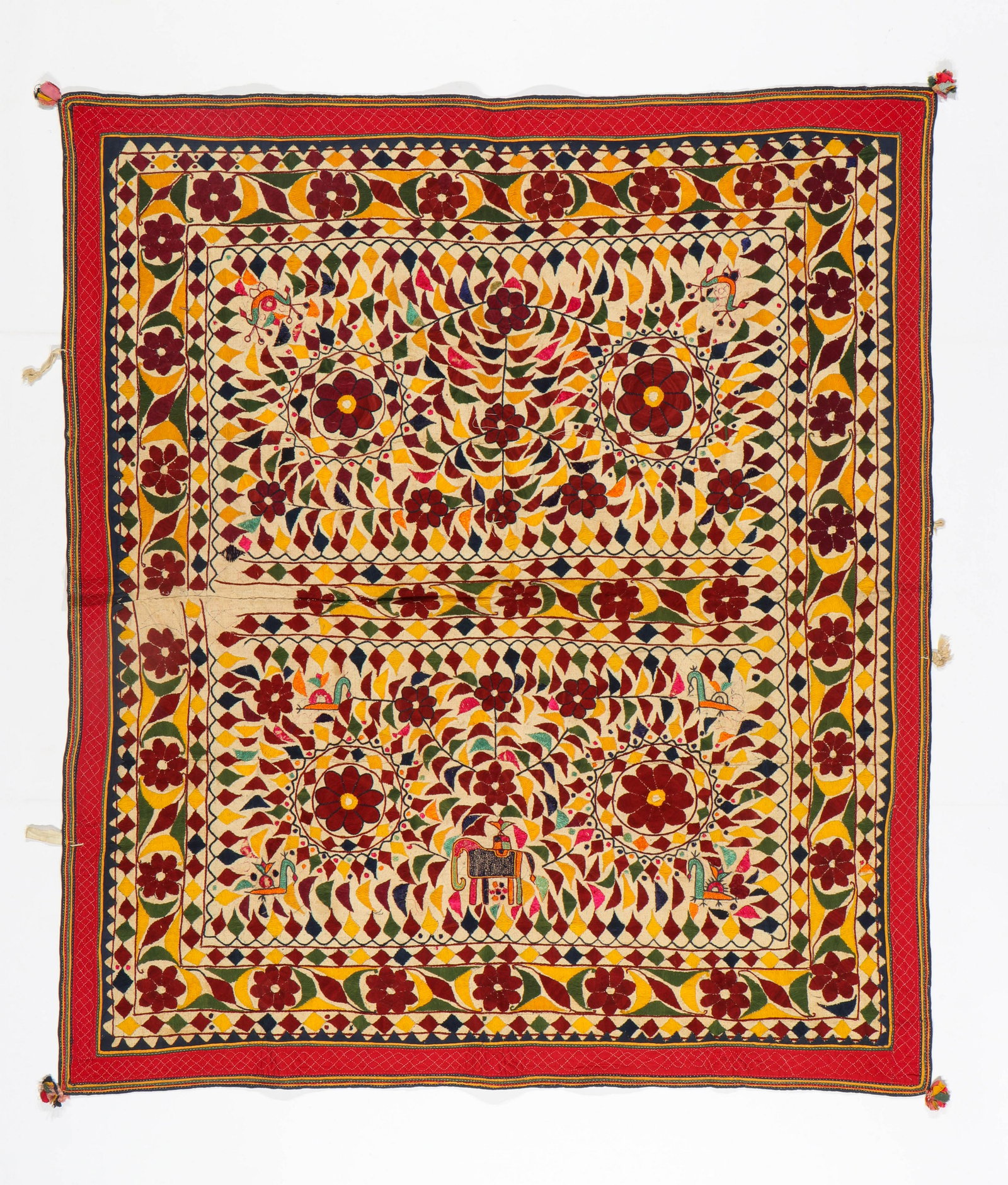 Large Embroidered Indian Wedding Canopy (1 of 4)