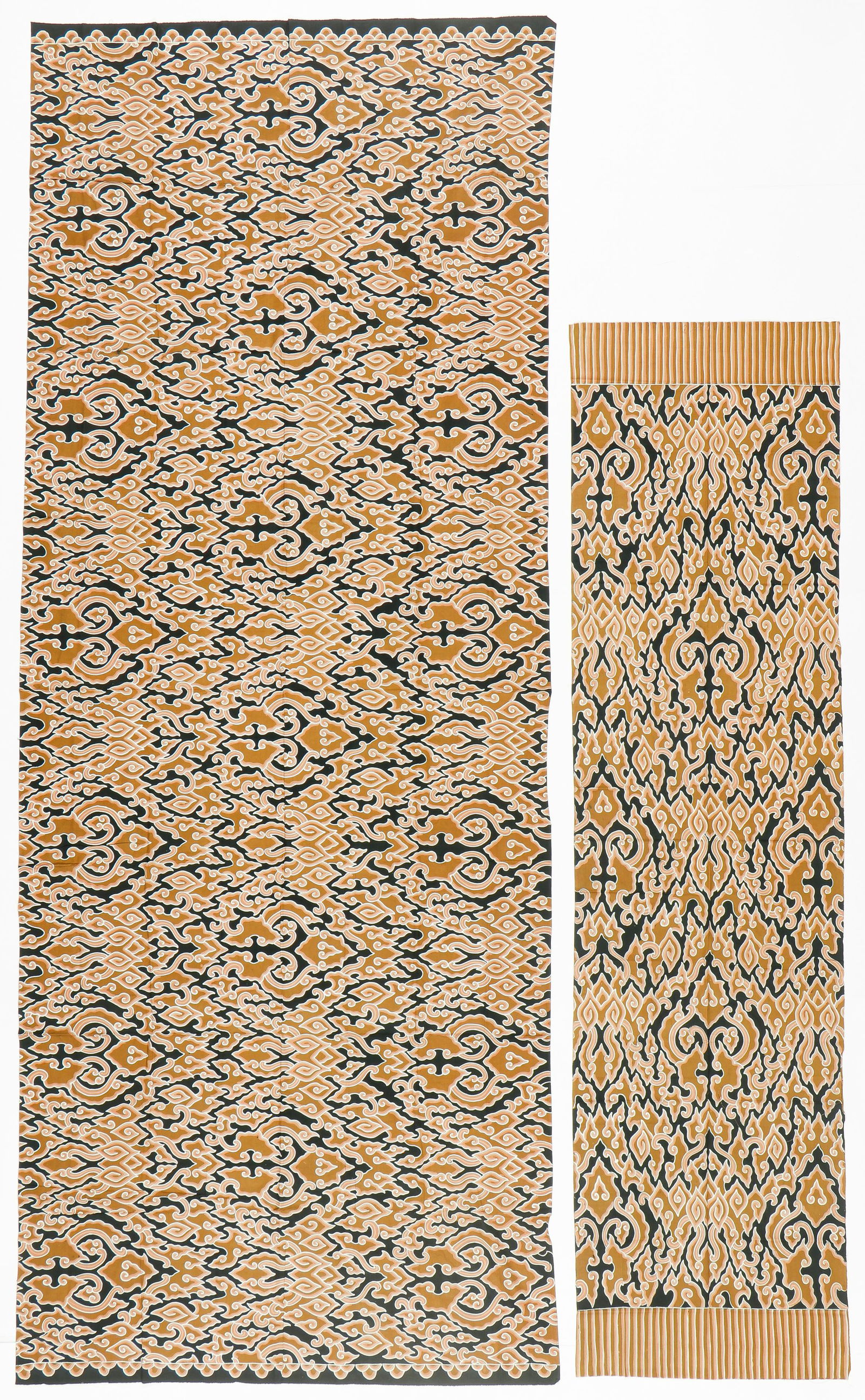 2 Cirebon Batik Textiles, Indonesia, Mid-Late 20th C. (1 of 4)