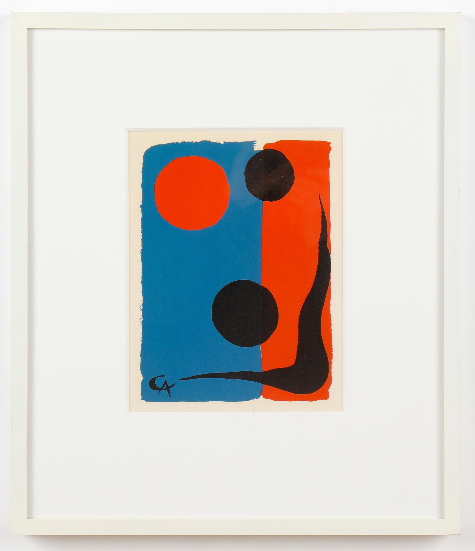 Alexander Calder (American, 1898-1976) Plate Signed Lithograph (1 of 4)