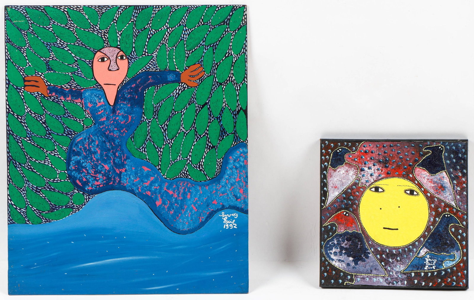 Levoy Exil (Haitian, B. 1944) 2 Works (1 of 6)