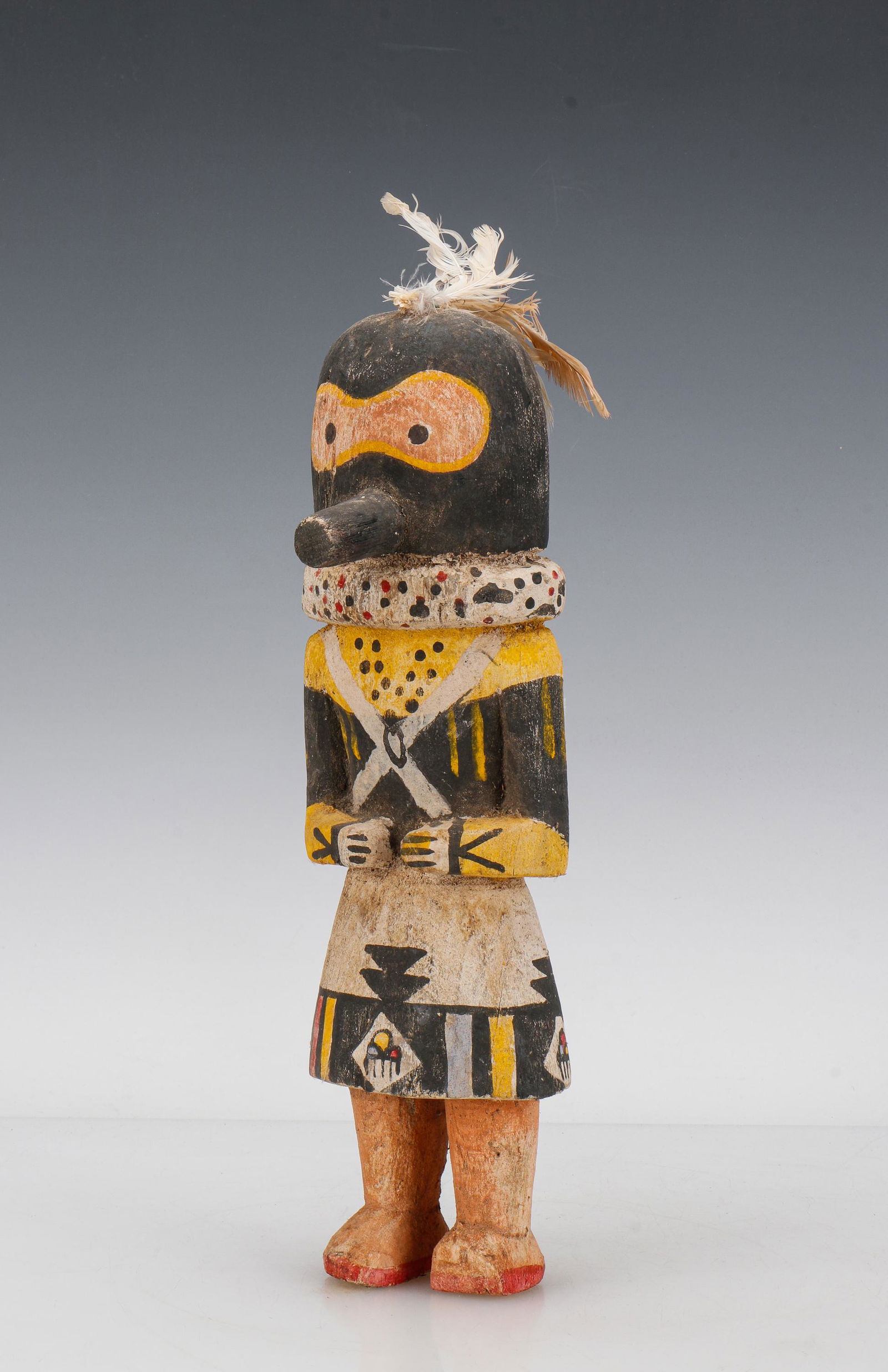 Native American Hopi Kachina Doll, Mid 20th C. (1 of 5)