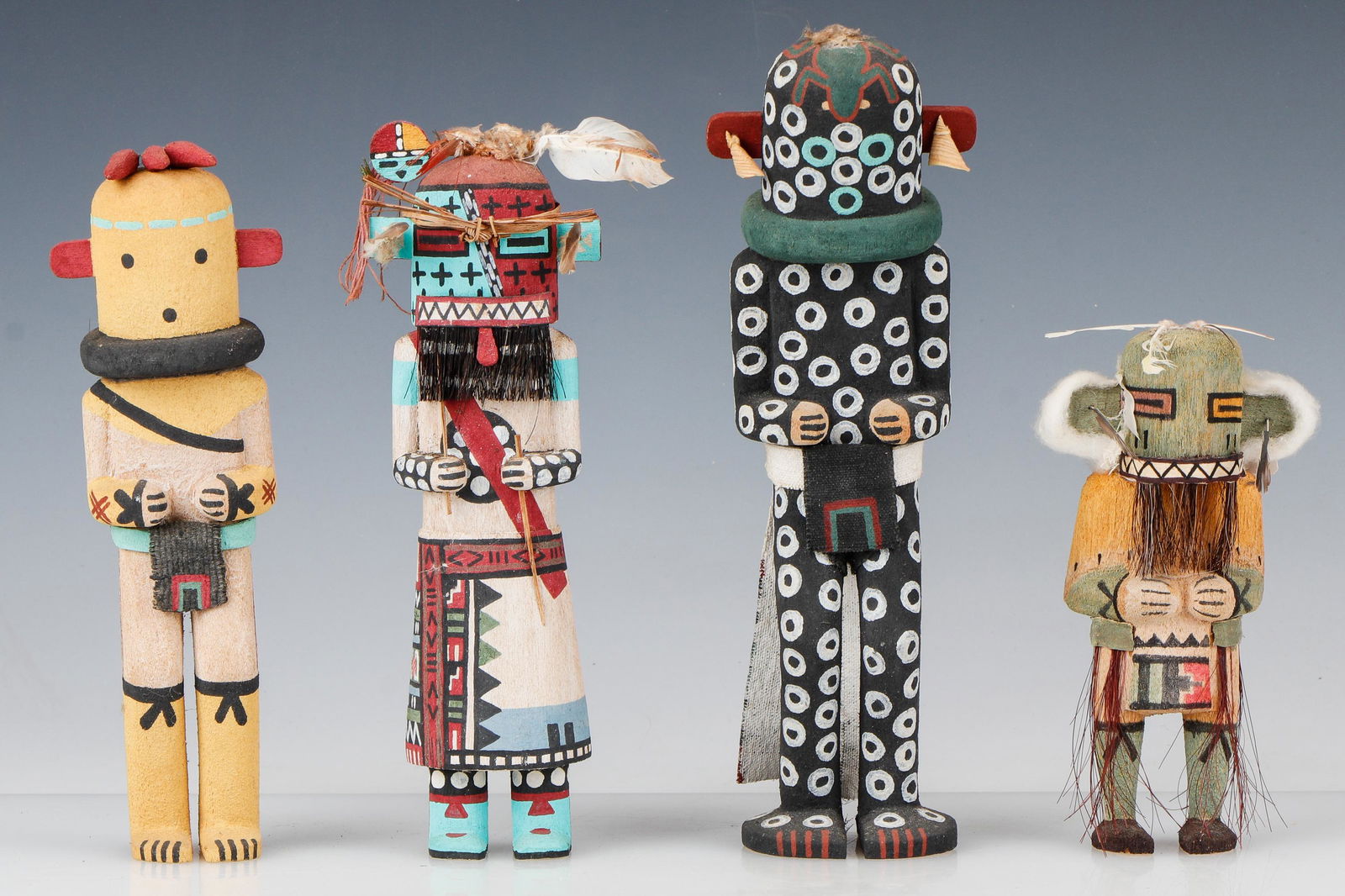 4 Native American Hopi Kachina Dolls (1 of 5)