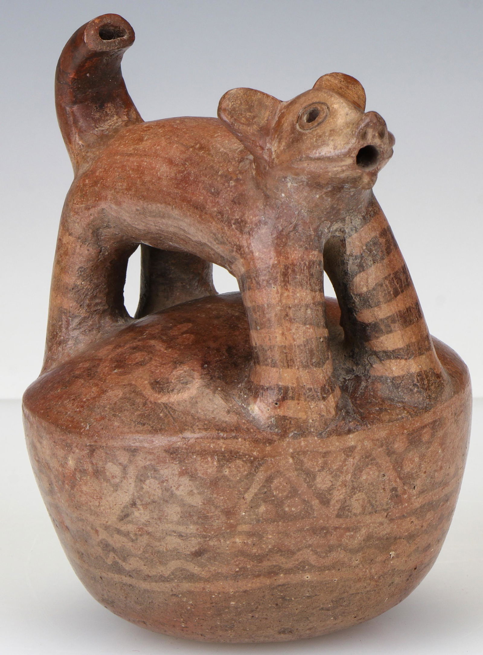 Moche Pottery Zoomorphic Vessel (1 of 4)