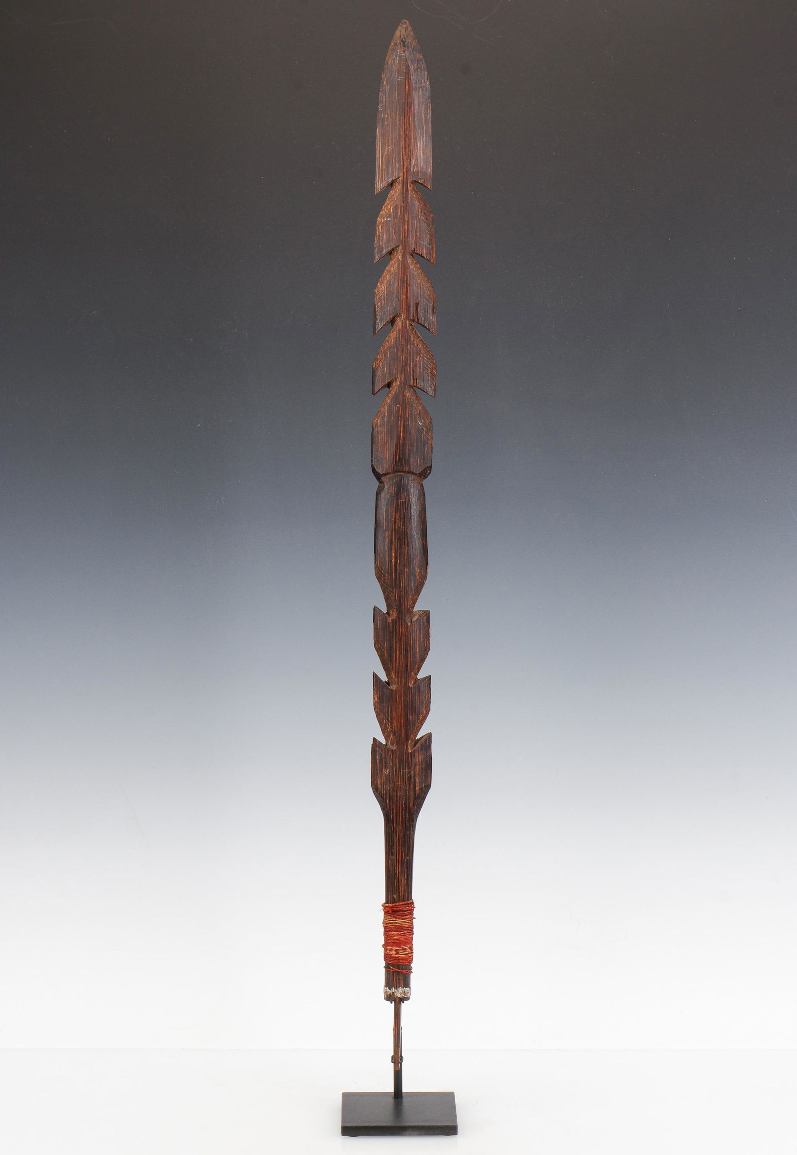 Rare Naga Palmwood Barbed Spear Point (1 of 3)