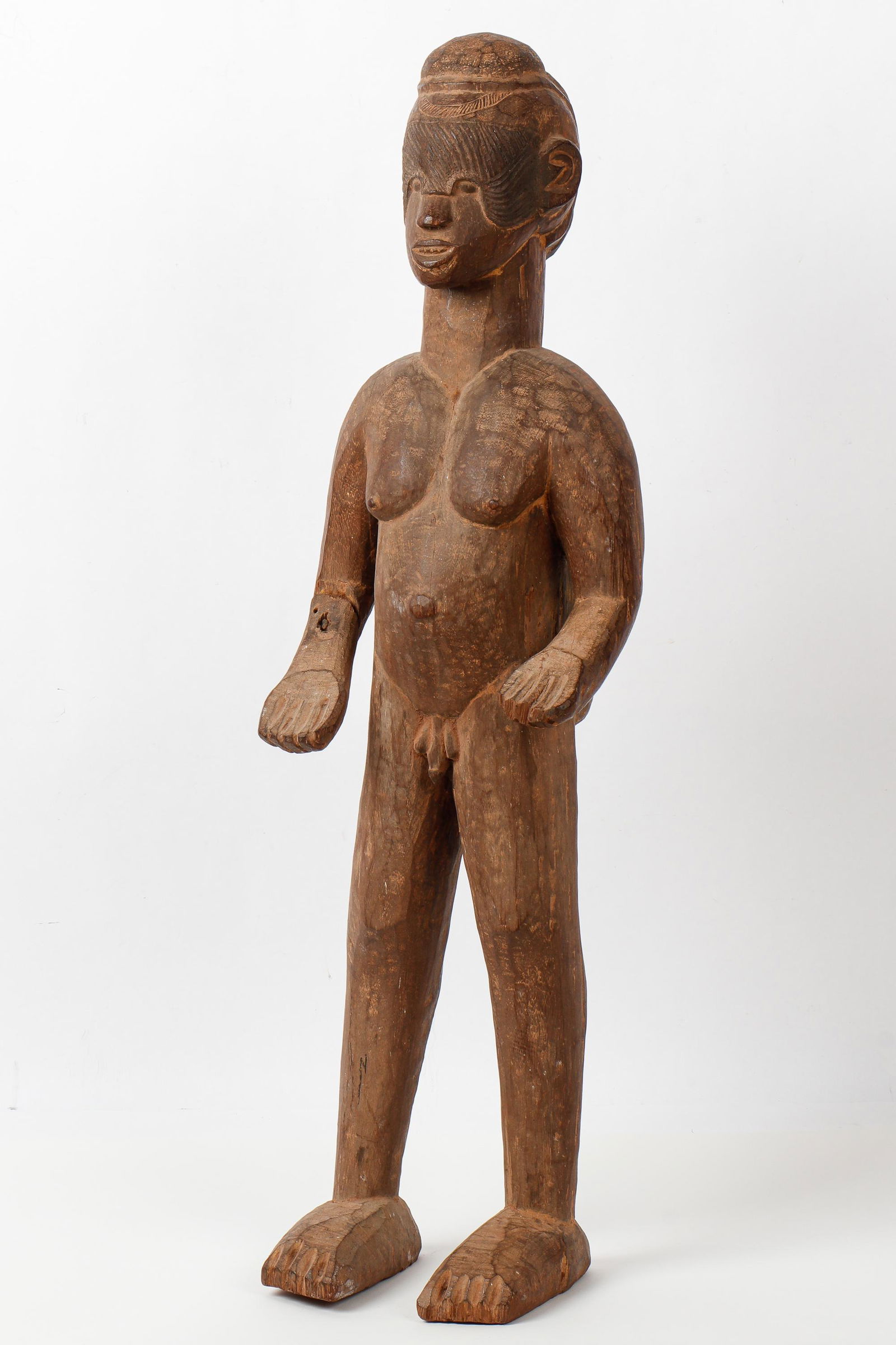 African Igbo Alusi Male Shrine Figure, Nigeria (1 of 5)