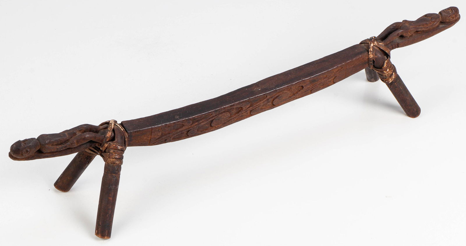 Headrest, Lake Sentani, PNG (Pupuan Side)Stylized Crocodile (1 of 5)