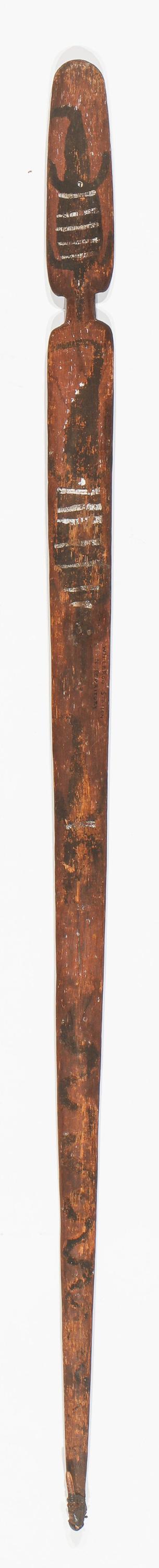 Aboriginal Australian Woomera Spear Thrower, ex J.J. Klejman, 19th C. (1 of 5)