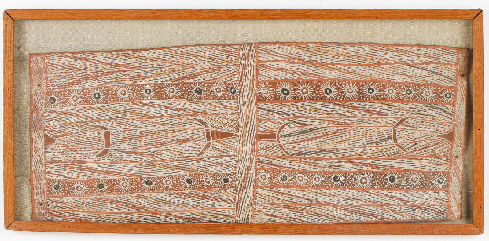Australian Aborigine Bark Painting (1 of 2)