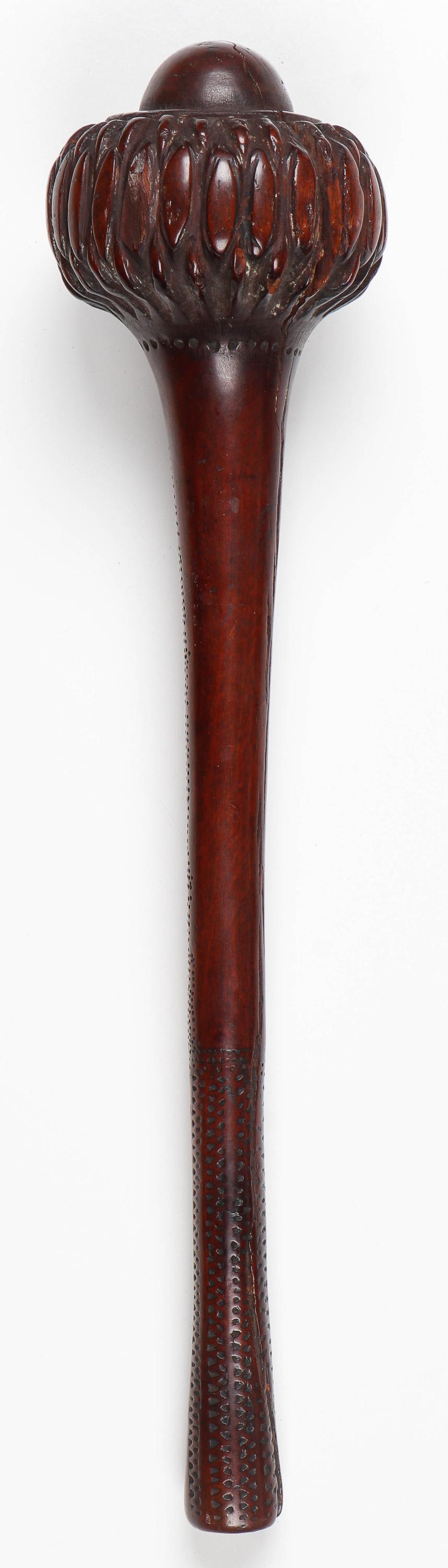Fijian Ula Tavatava Throwing Club, 19th C., Melanesia (1 of 5)