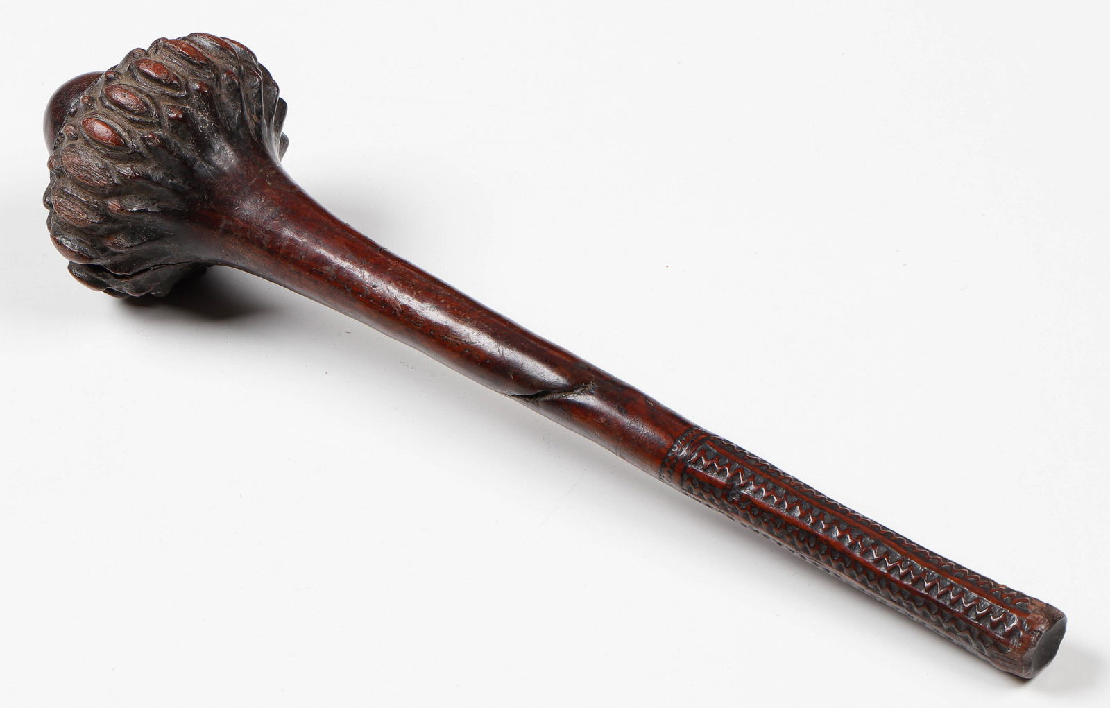 Fijian Ula Tavatava Throwing Club, 19th C., Melanesia (1 of 5)
