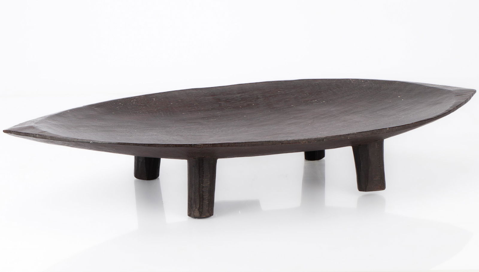 Elegant Large Fijian Elliptical Footed Food Platter, 19th C. (1 of 6)