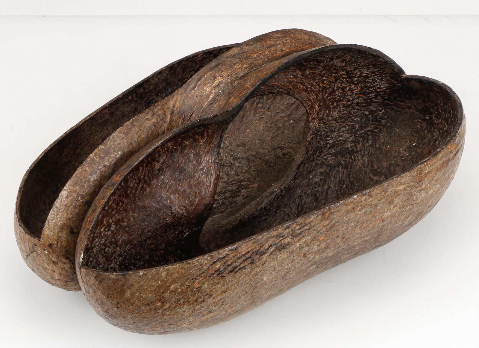 Coco de Mer Carved Basket, Seychelles (1 of 7)