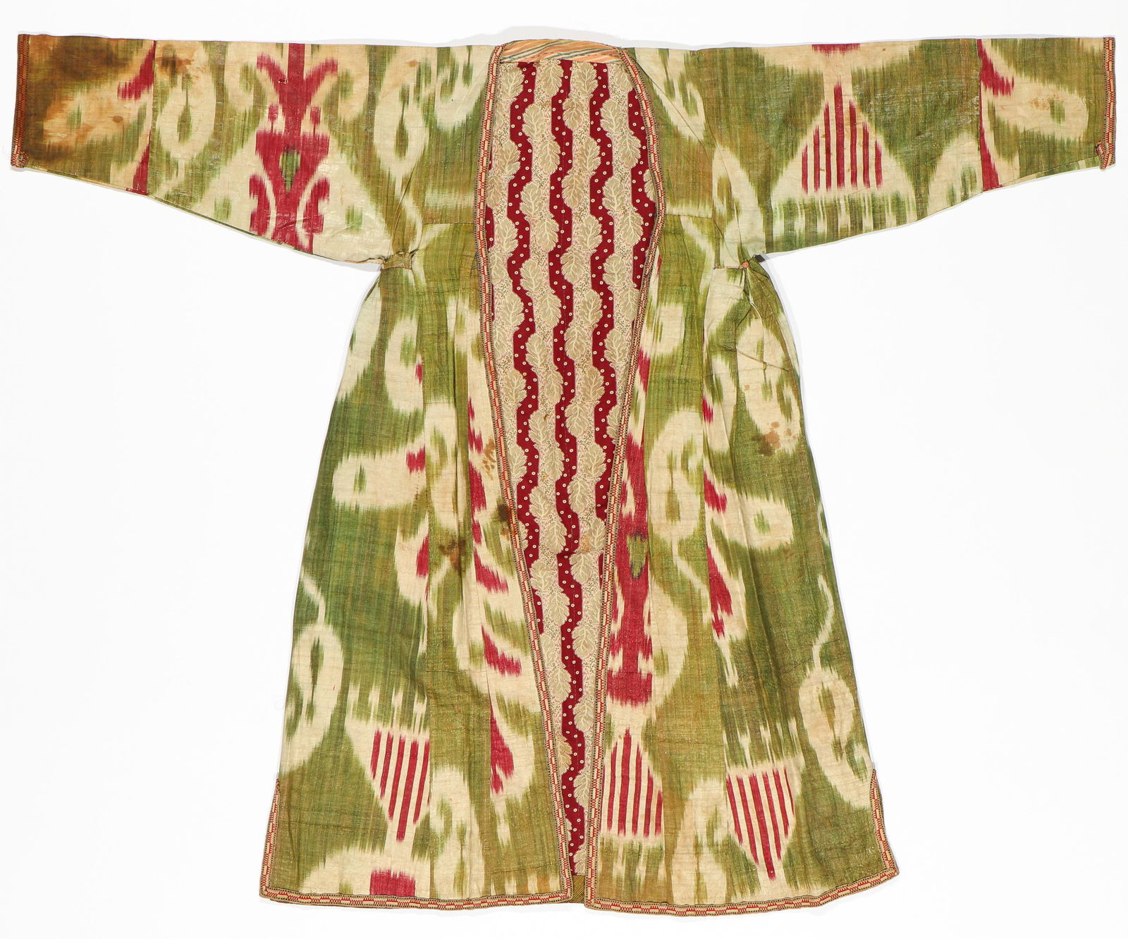 Uzbek Silk Ikat Chapan With Russian Cotton Lining (1 of 5)