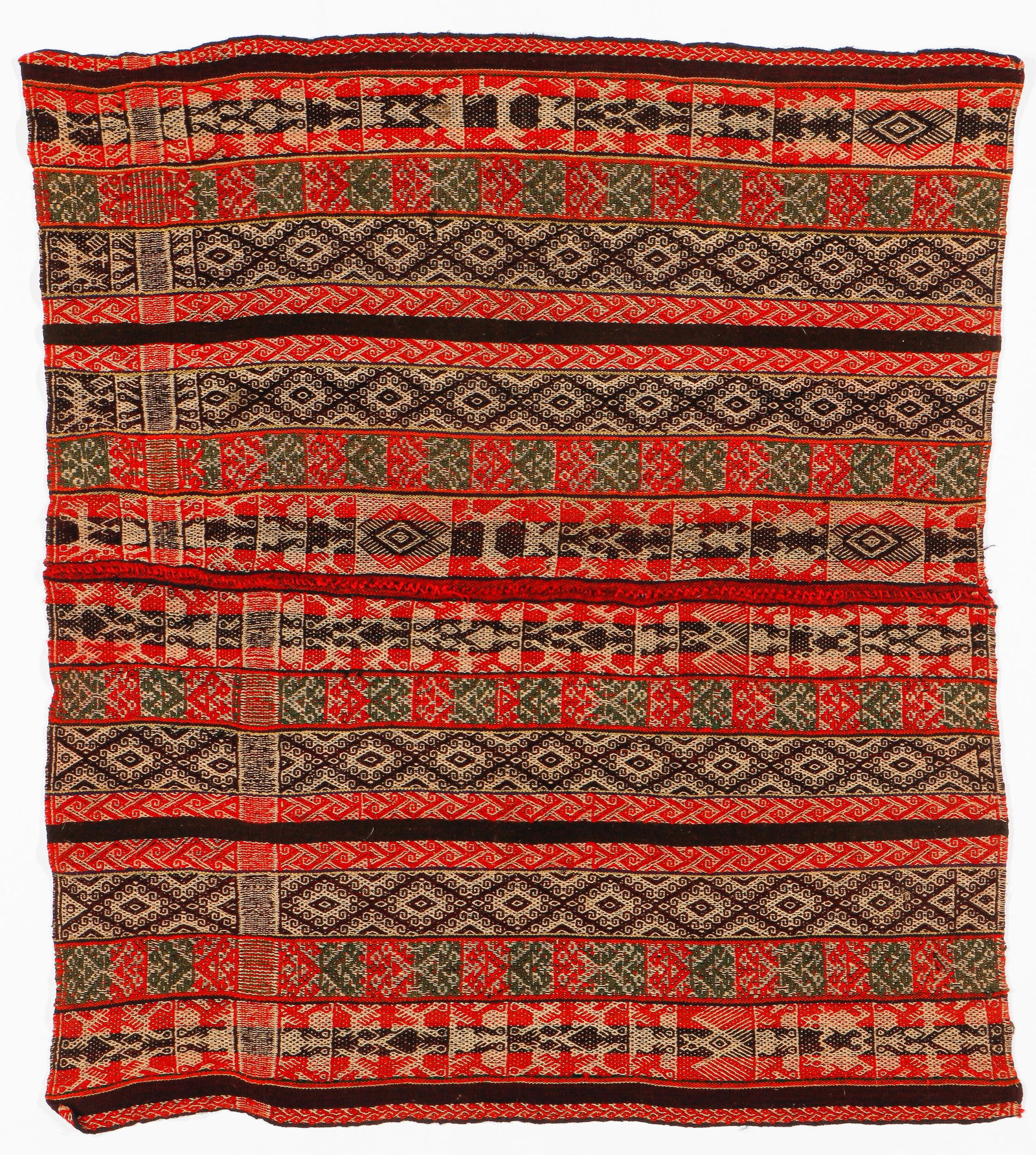 South American Woven Ceremonial Blanket, Early-Mid 20th C. (1 of 4)