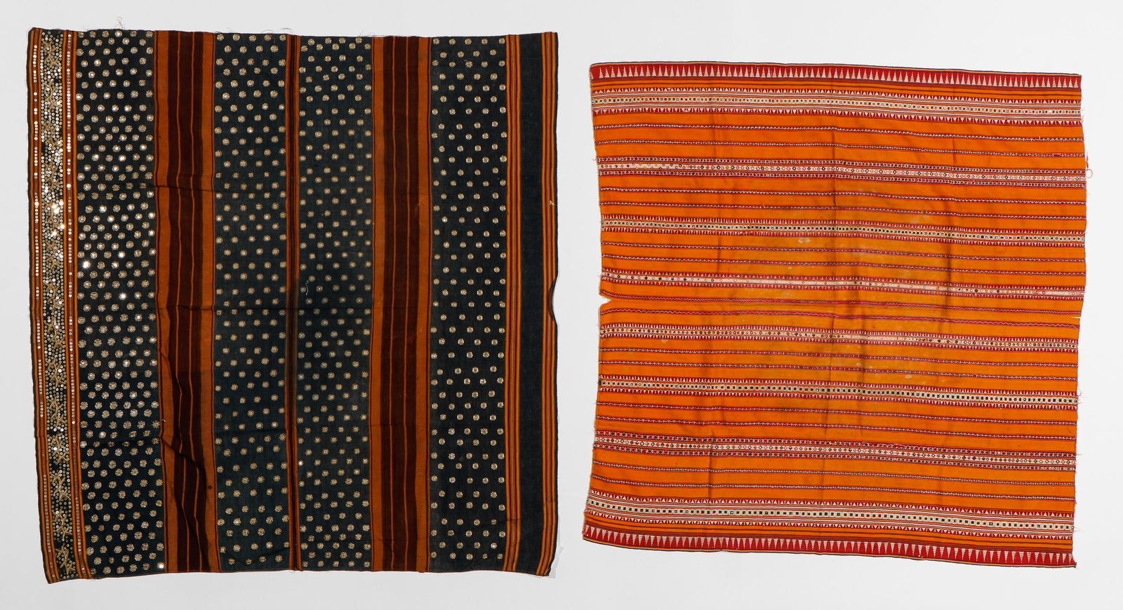 Two Indonesian Ceremonial Tapis, Lampung, Sumatra, Early 20th C (1 of 6)