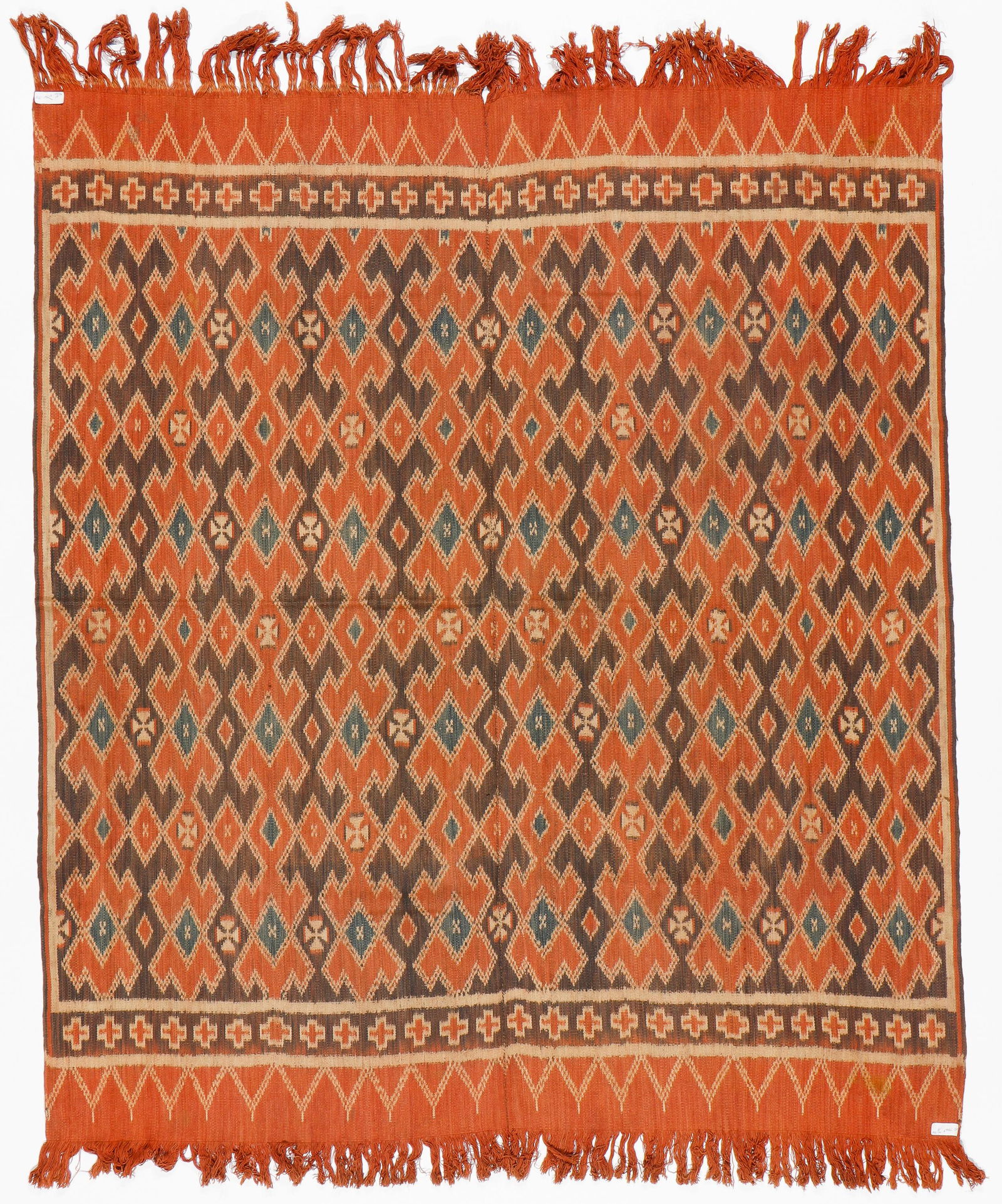 Antique Cotton Ikat Toraja "Sekomundi" Textile (1 of 3)