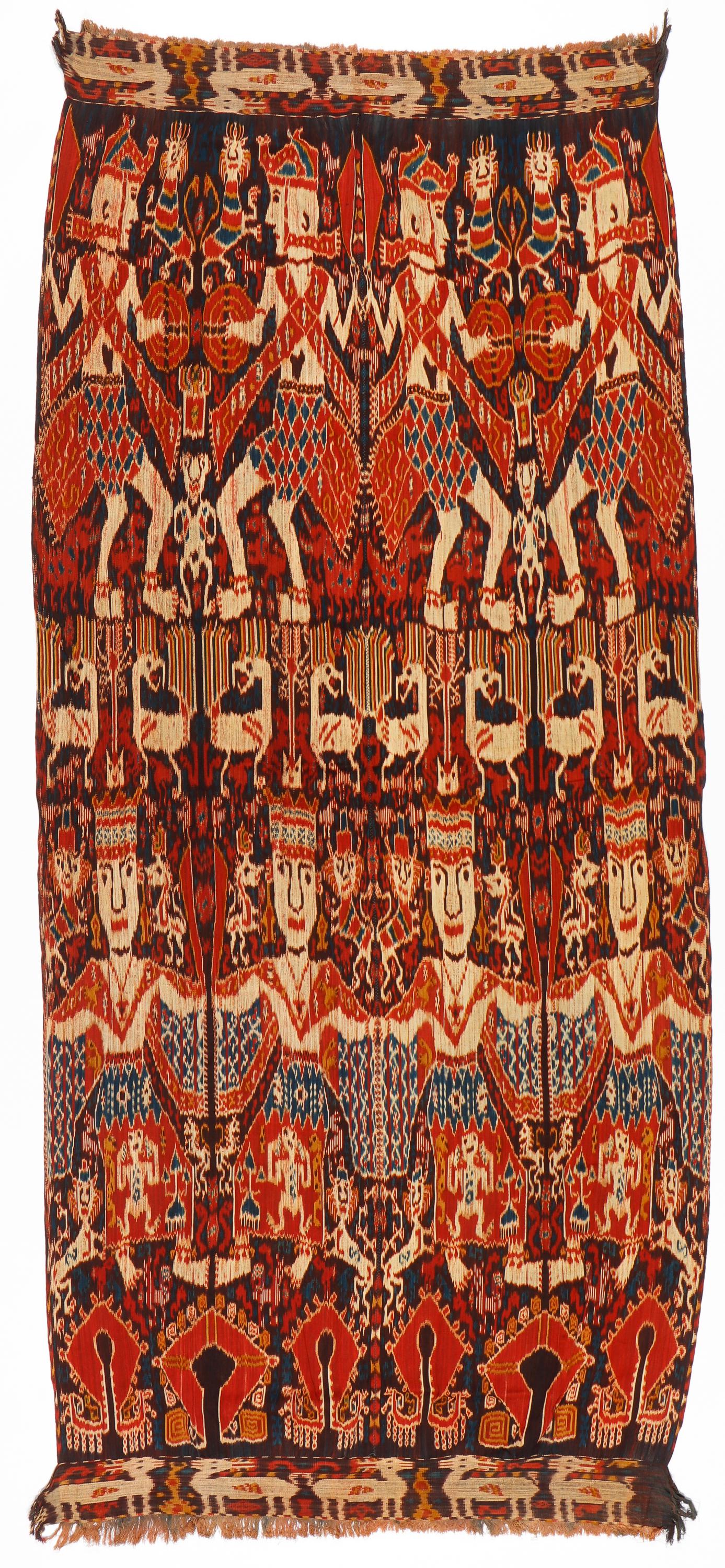 Fine Sumba Ikat Hinggi, Indonesia, Early- Mid 20th C. (1 of 3)